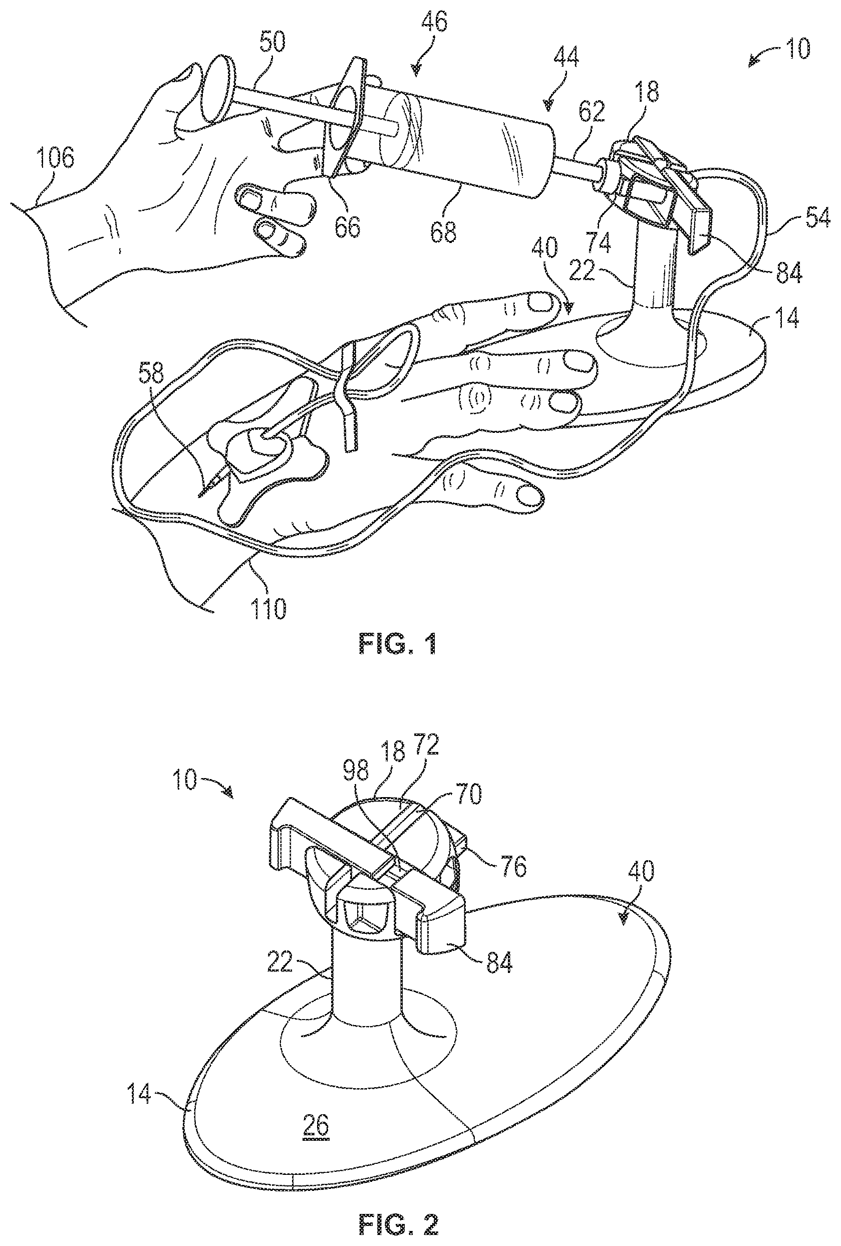 Patent US12599715 — Syringe stabilizer — Figure 1
