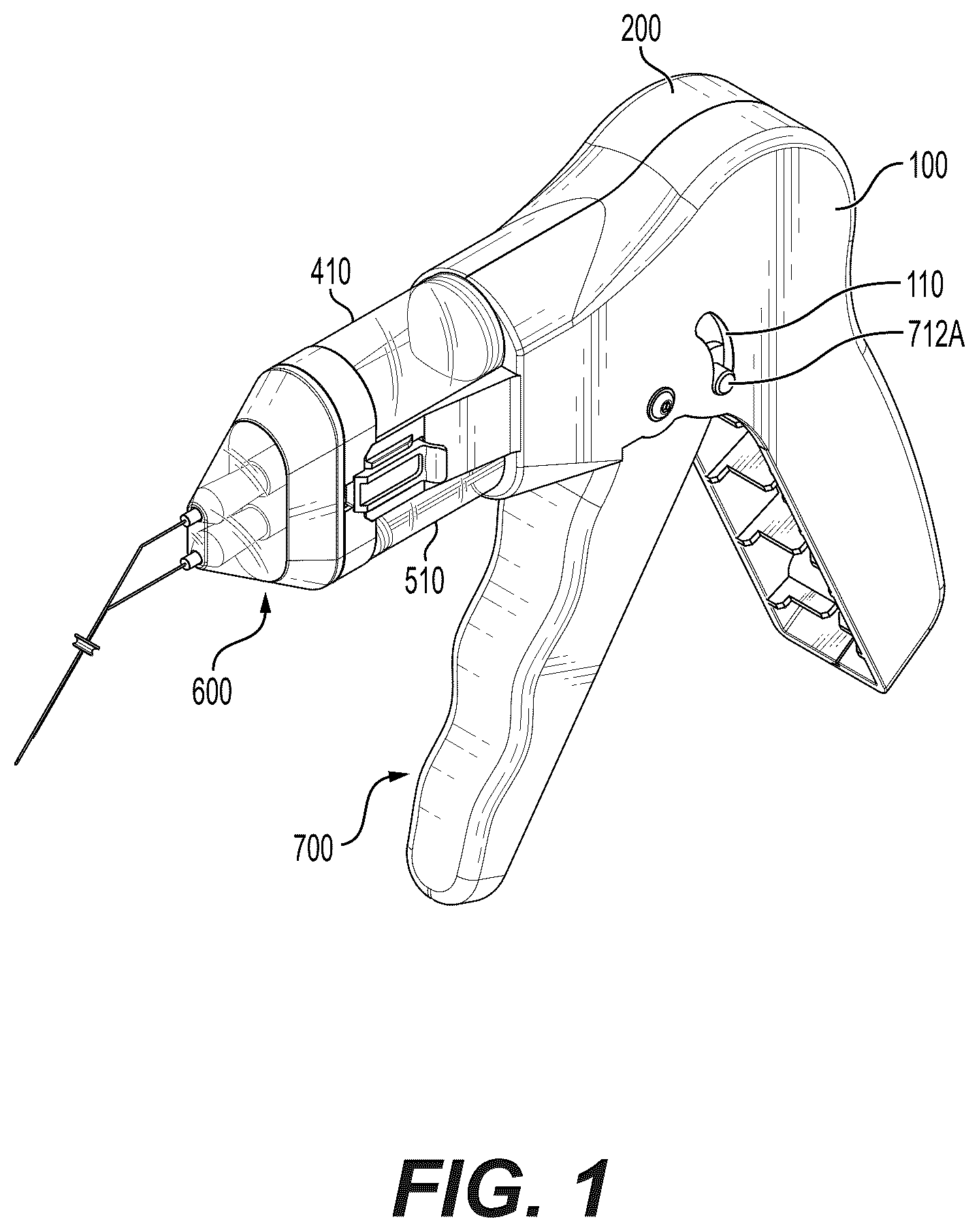 Patent US12599724 Figure 1 – Enhanced dual barrel syringe enclosure with rotational detachment system for simultaneous irrigation and aspiration in endodontic procedures