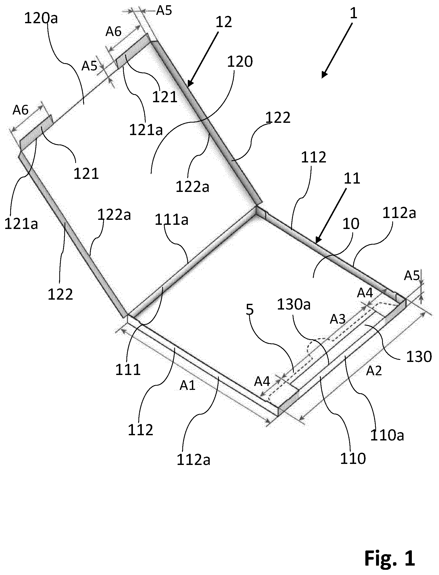 Patent US12599745 — Hinged lid folding box for catheter systems — Figure 1