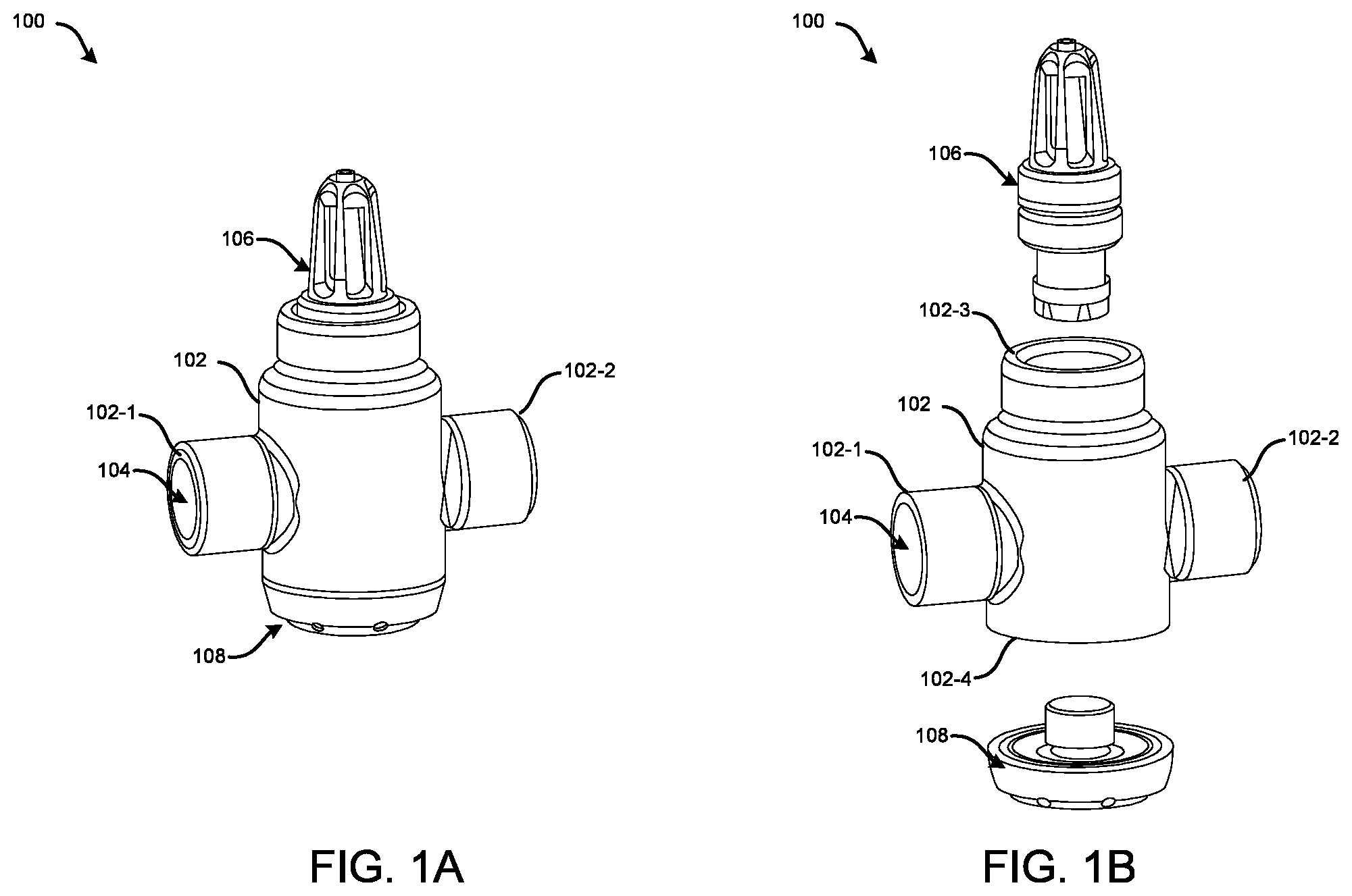 Patent US12599794 Figure 1 – Upright sprinkler and a sprinkler system