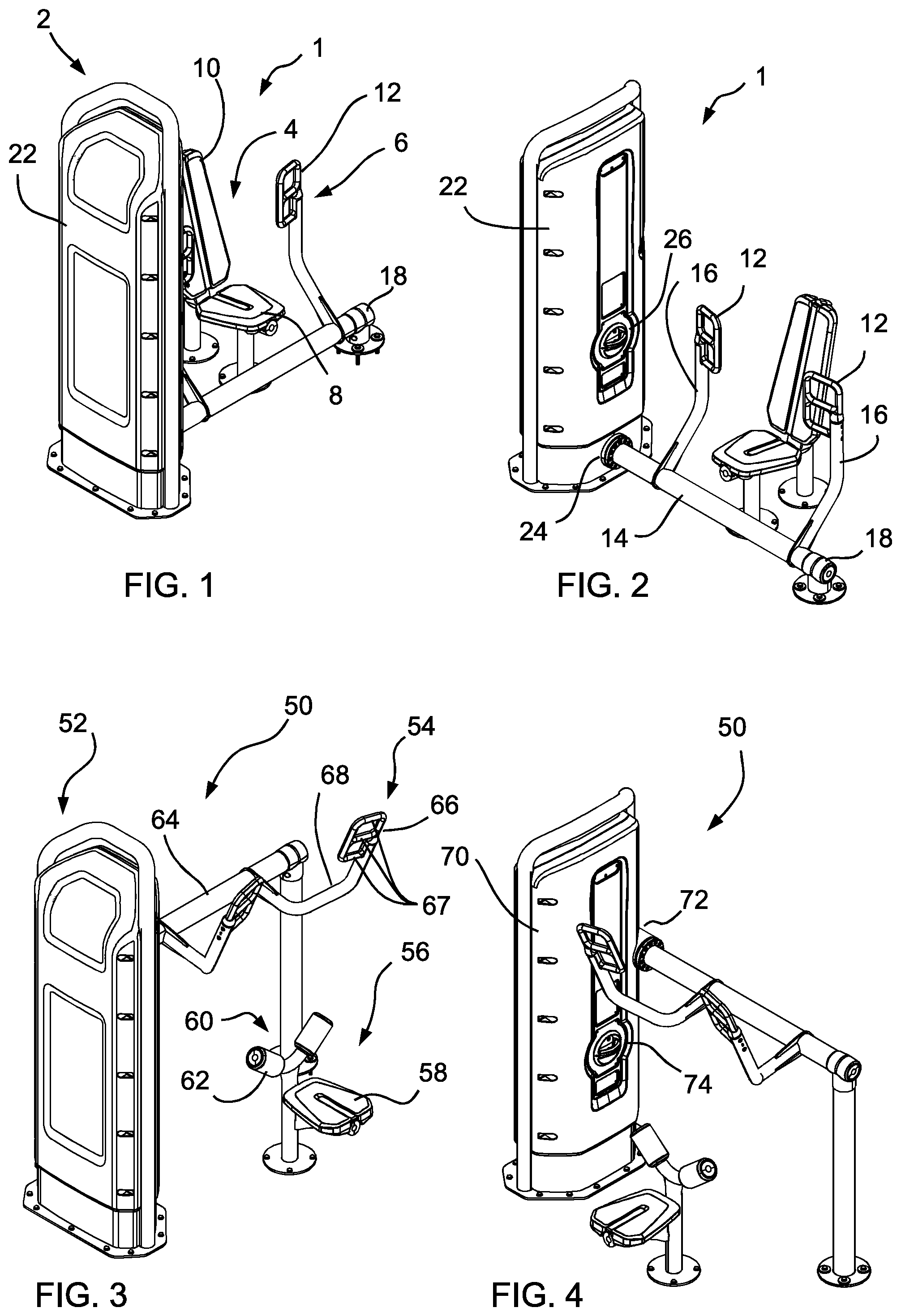 Patent US12599804 — Weight lifting machine — Figure 1