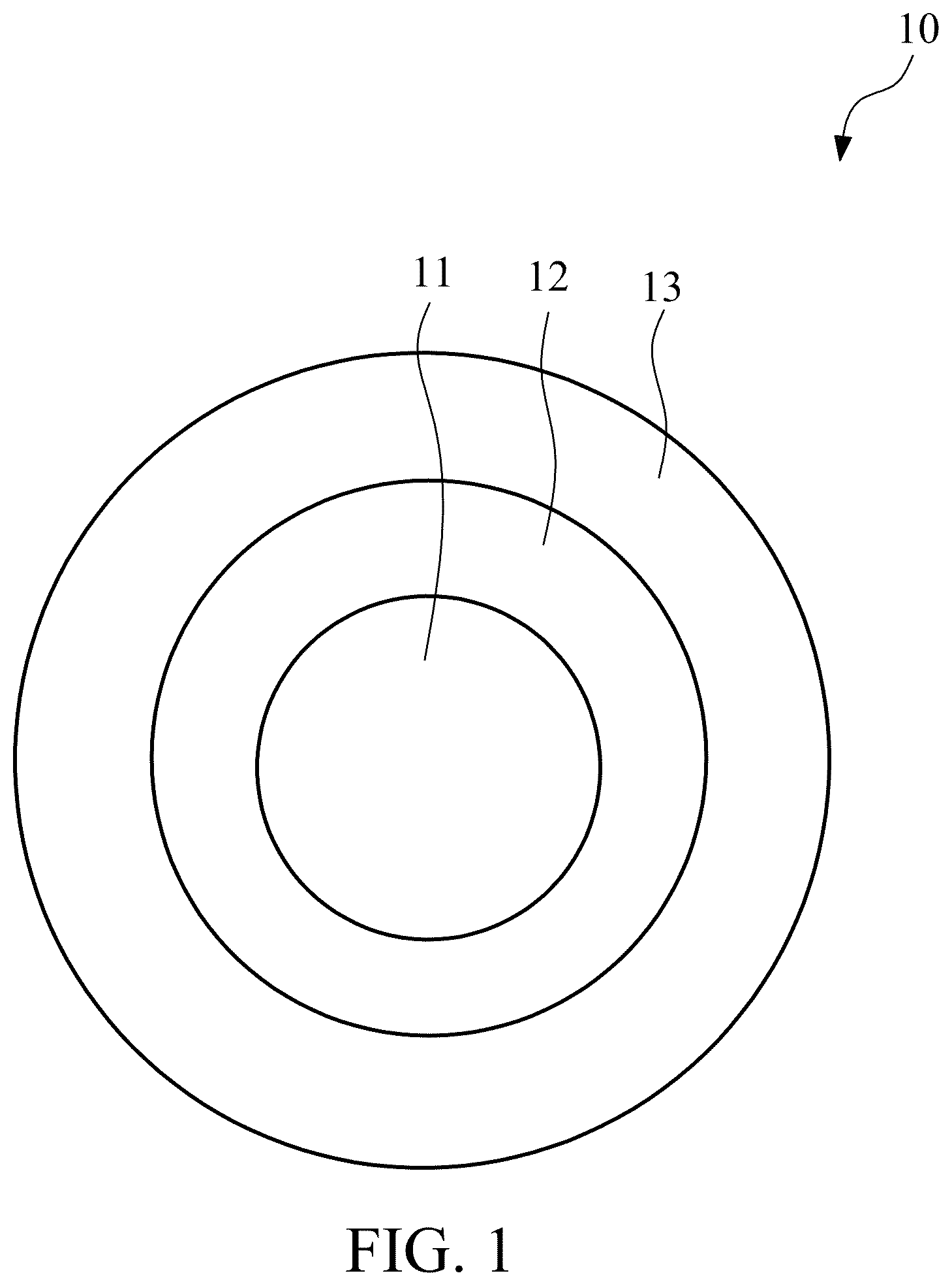 Patent US12599815 — TPU ball structure and manufacturing method thereof — Figure 1