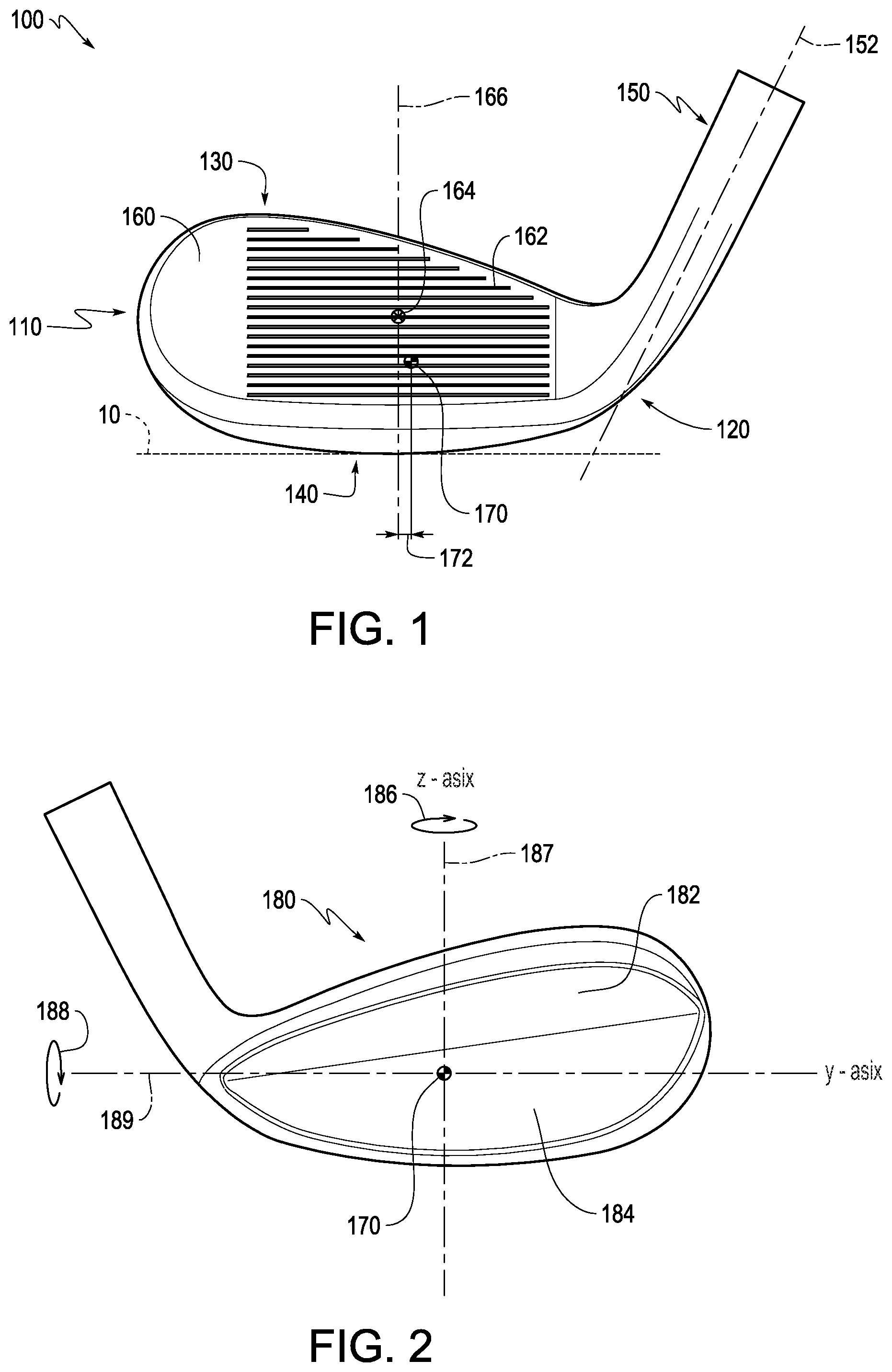 Patent US12599819 — Golf club head — Figure 1
