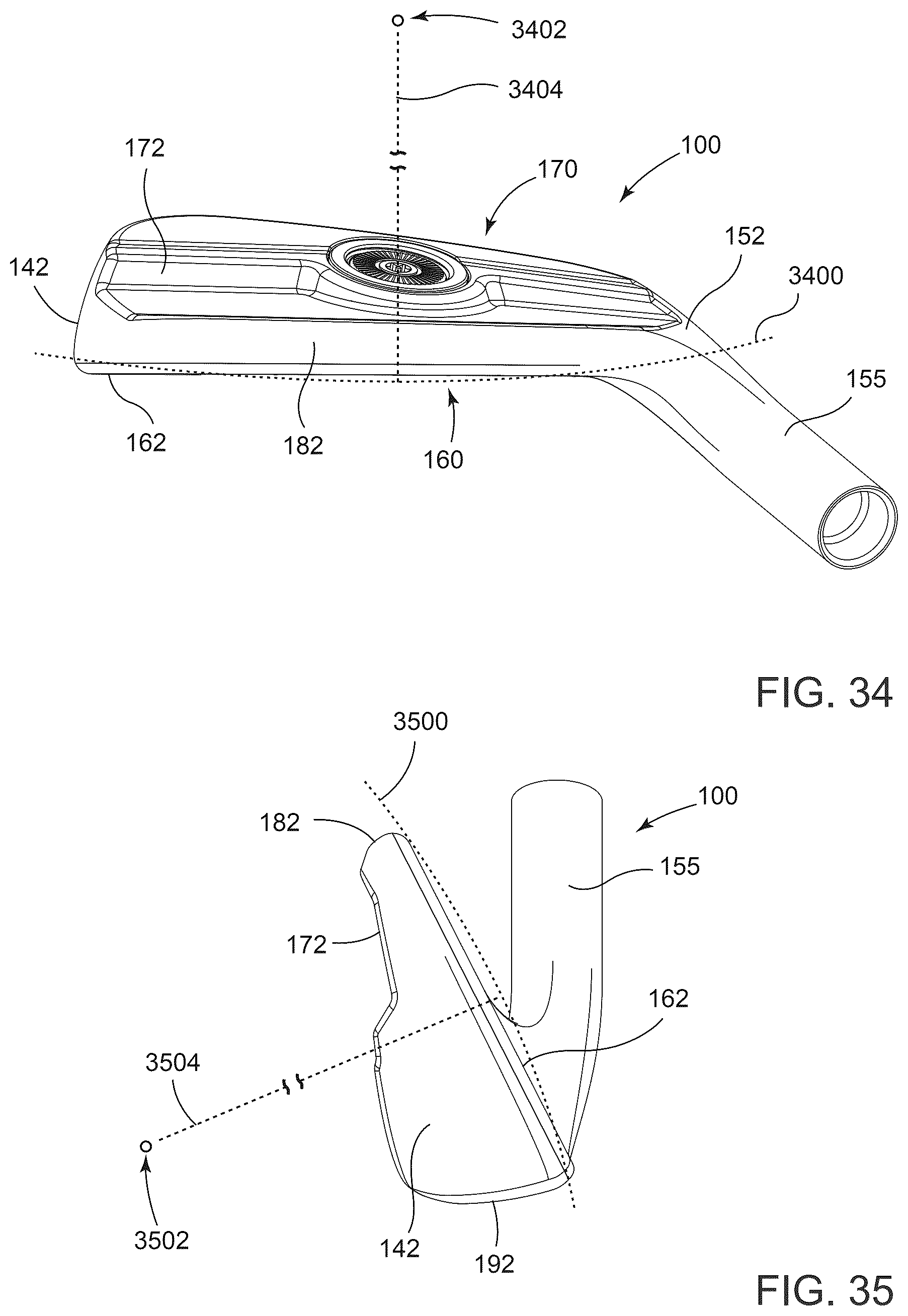 Patent US12599821 Figure 15 – Golf club heads and methods to manufacture golf club heads