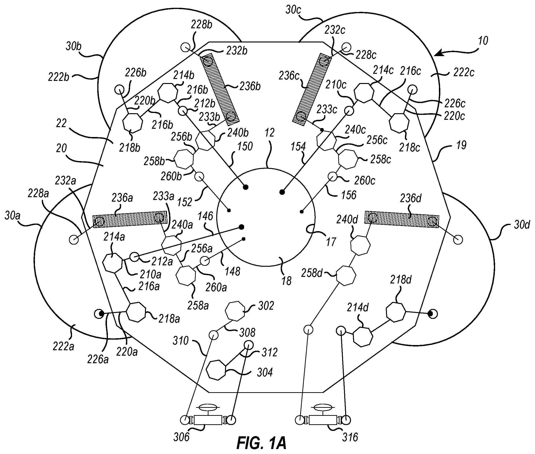 Patent US12599851 — Multi-column chromatography systems with rotatable valve assemblies — Figure 1