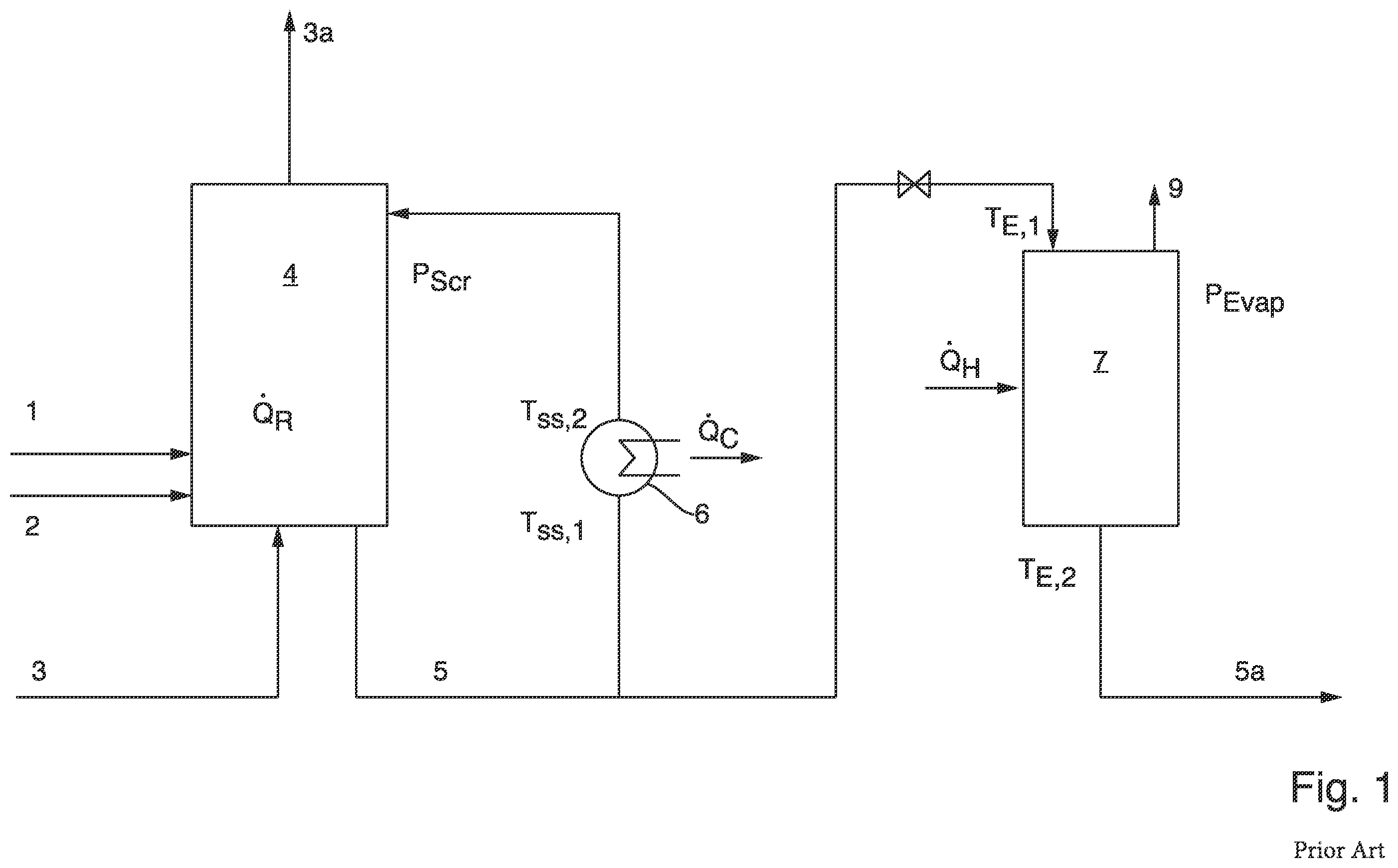 Patent US12599871 — Exhaust gas scrubber with energy integration — Figure 1