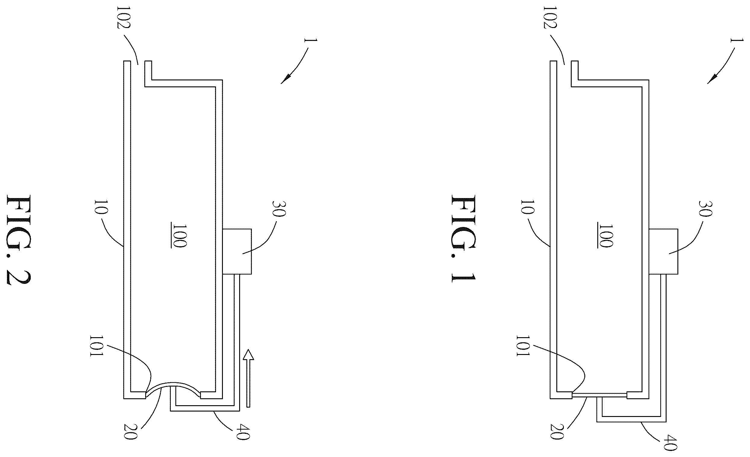 Patent US12599904 — Pressure generating device and detecting system including the same — Figure 1