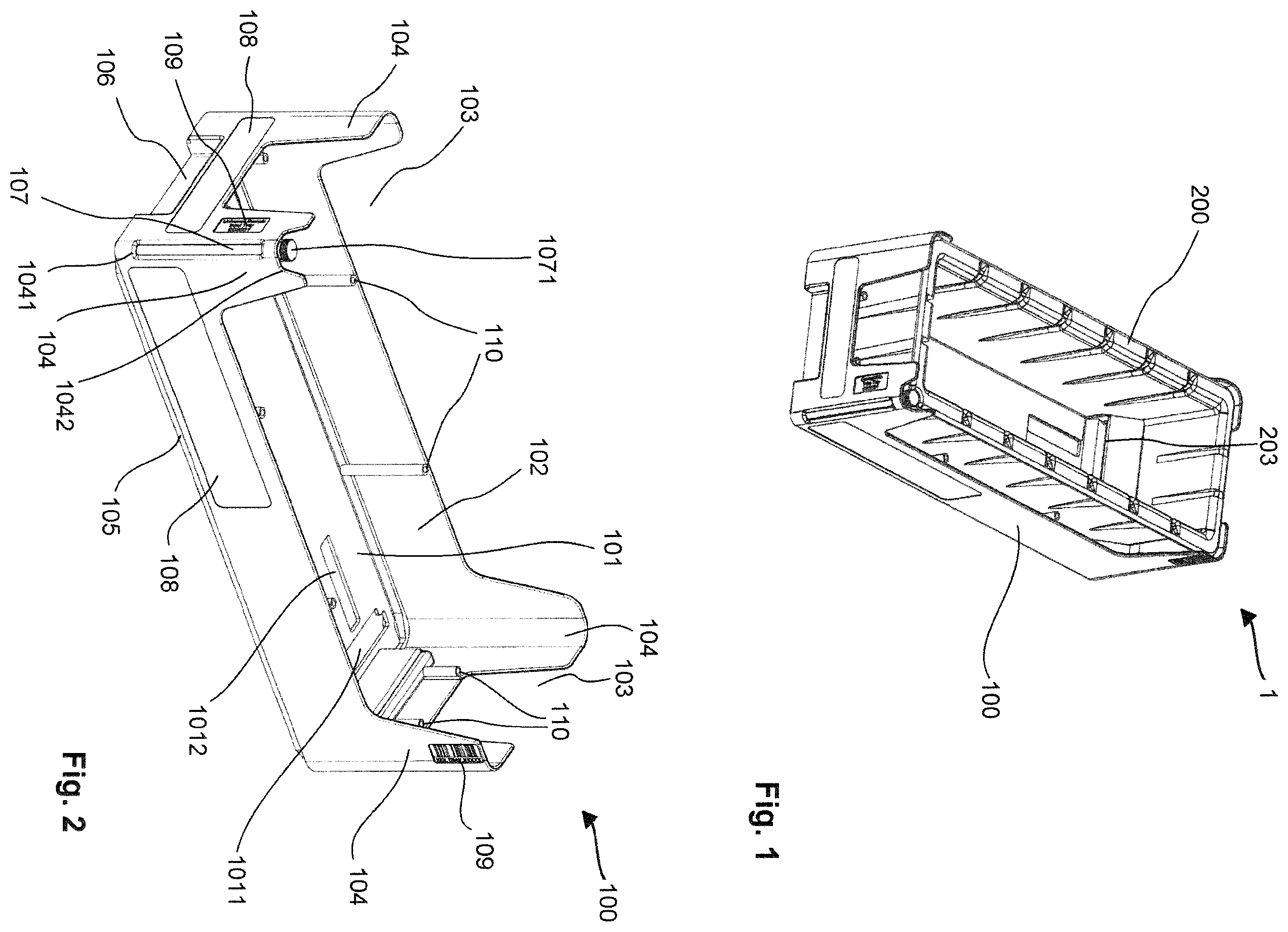 Patent US12599909 — Tube tray for secondary tubes, secondary tube handling module, and method of handling secondary tubes in an automated processing system — Figure 1