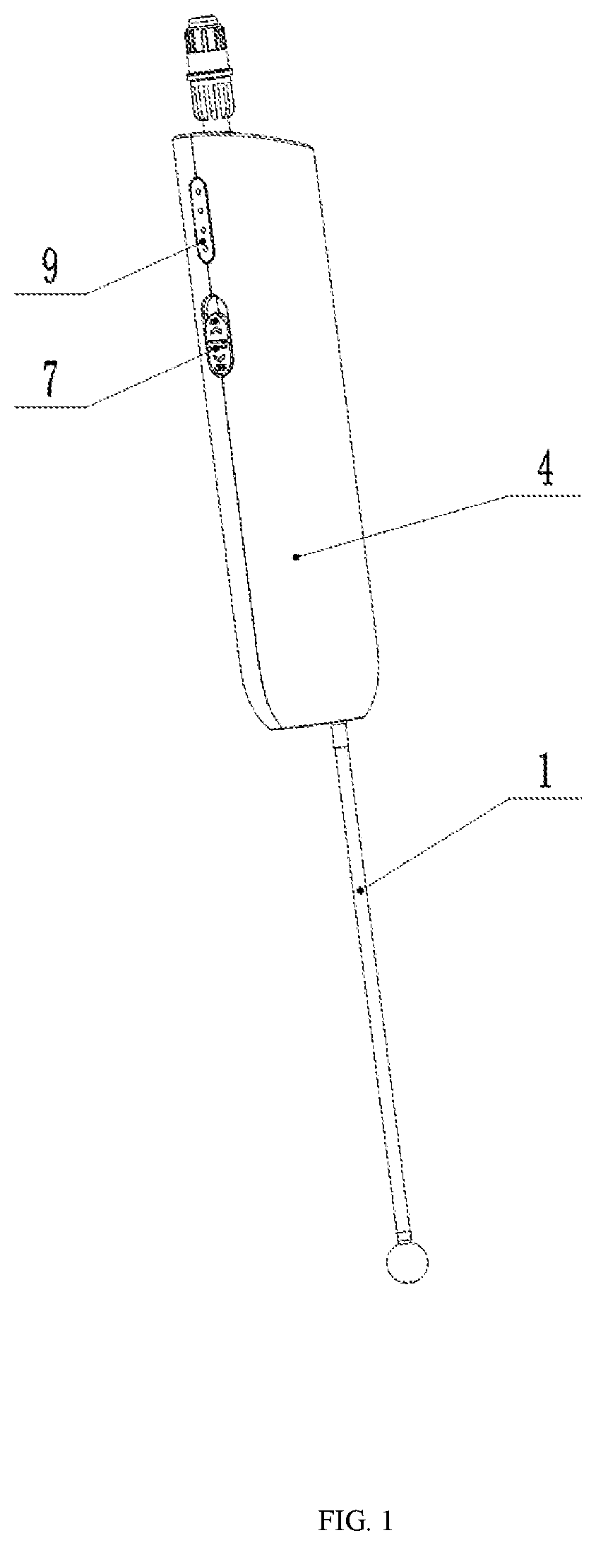 Patent US12599920 — Hand-held wireless electric sprayer — Figure 1
