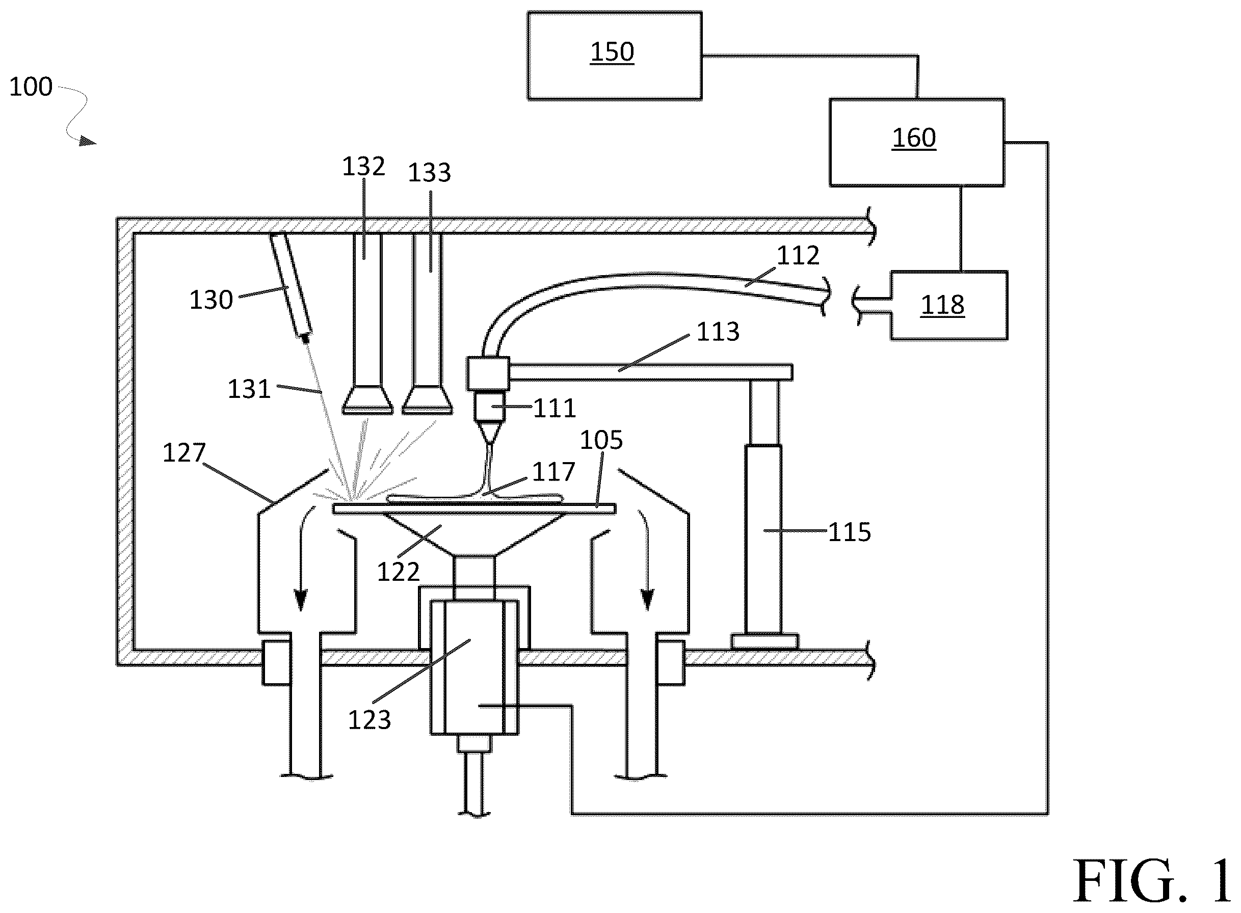 Patent US12599922 — System and method for liquid dispense and coverage control — Figure 1