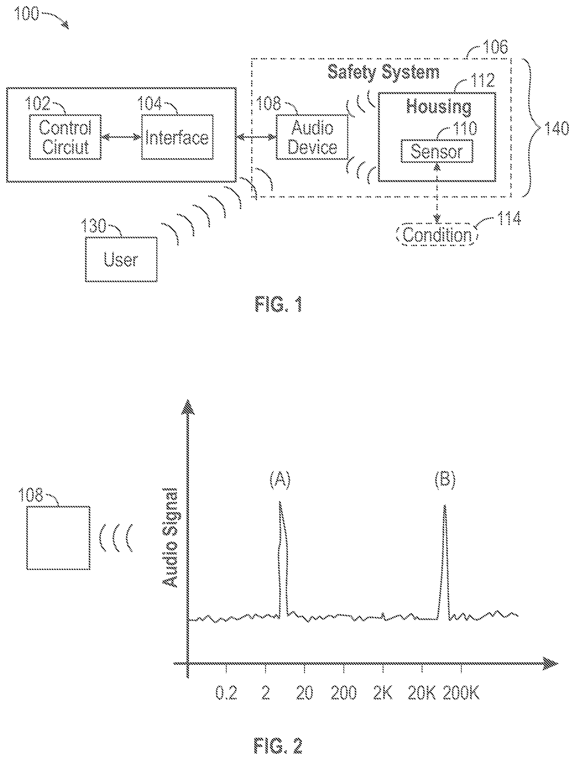 Patent US12599939 — Self-cleaning safety system — Figure 1