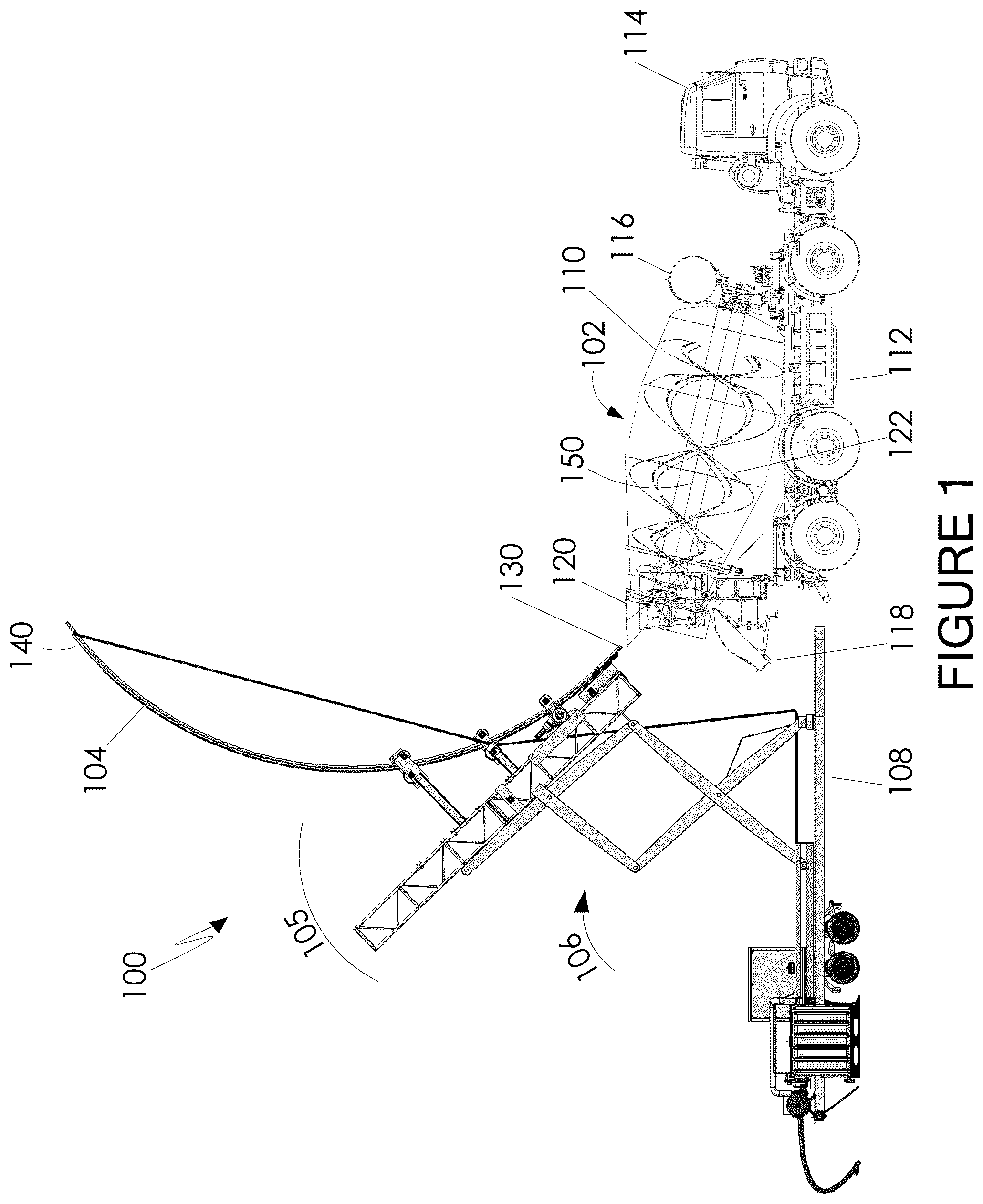 Patent US12599943 — System for spraying the interior of a container — Figure 1