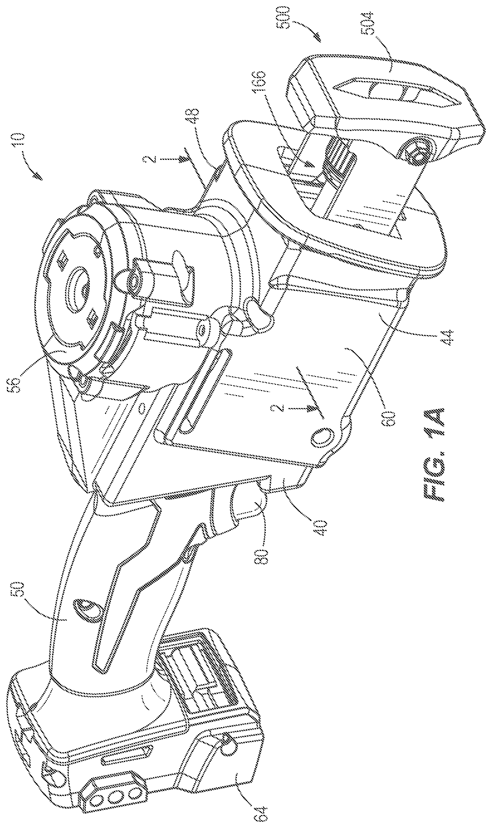 Patent US12599978 Figure 1 – Reciprocating tool