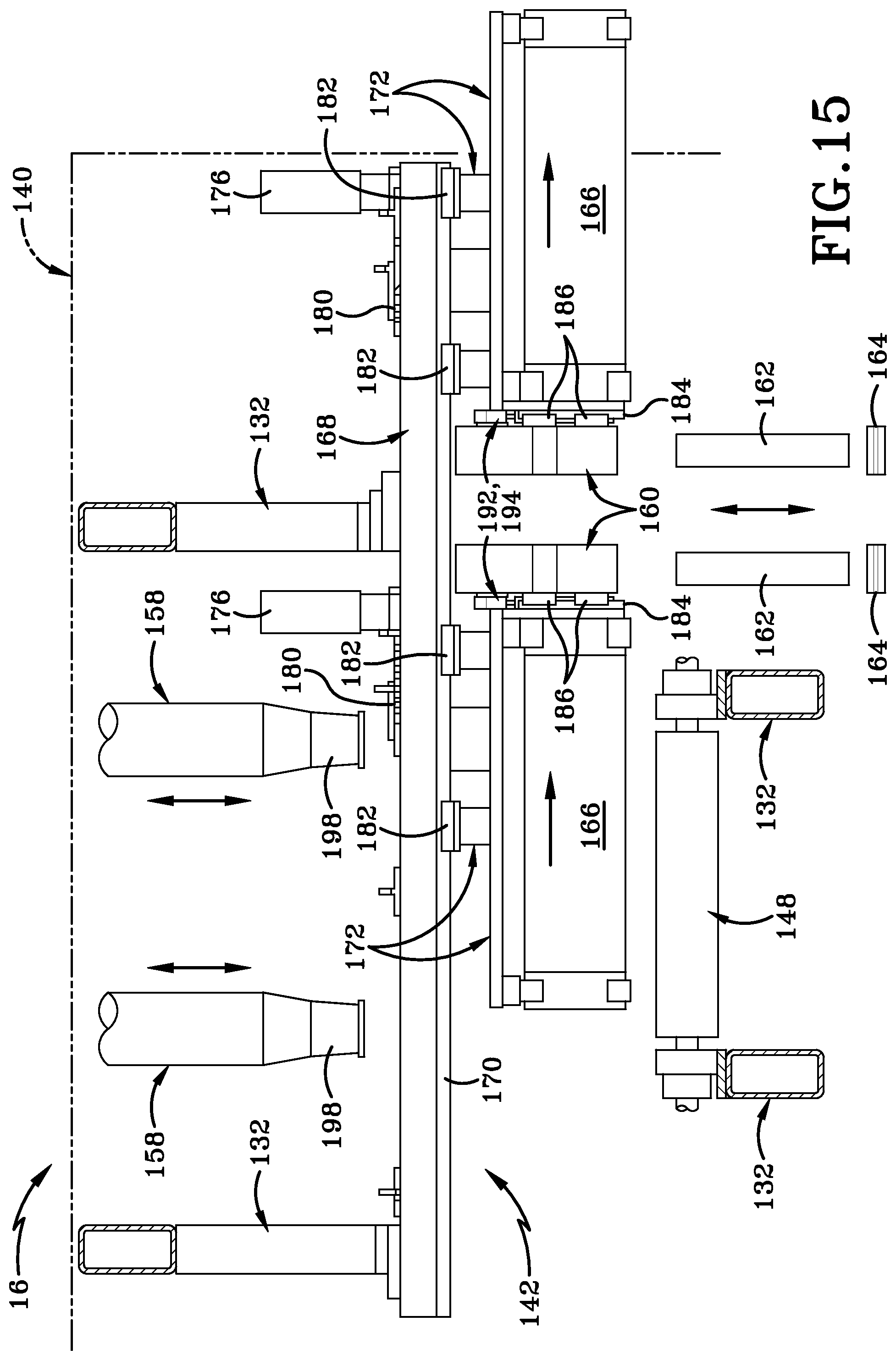Patent US12599979 Figure 15 – Method and apparatus for detecting and removing sap wood and rays