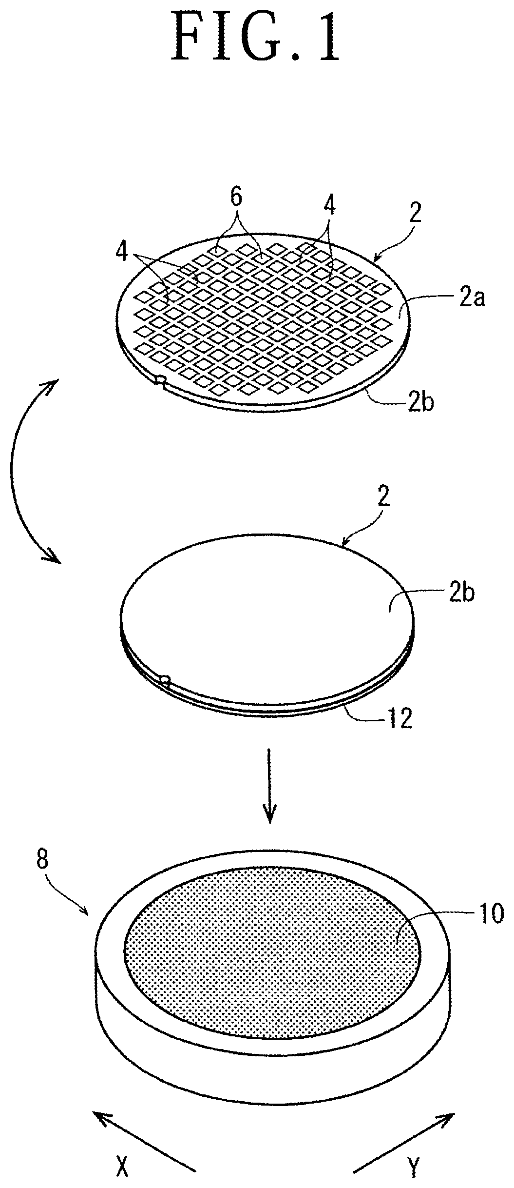 Patent US12599989 — Laser processing method that includes use of a sheet that has transmissibility — Figure 1