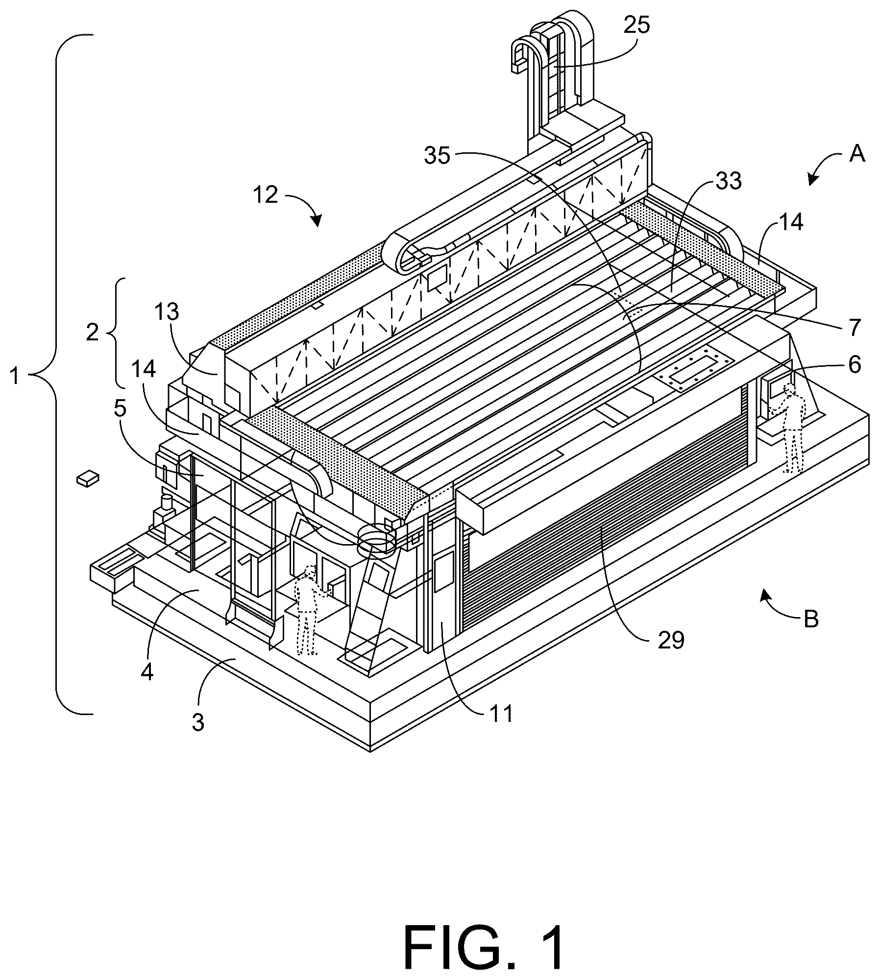 Patent US12599999 — Processing machine and processing method — Figure 1
