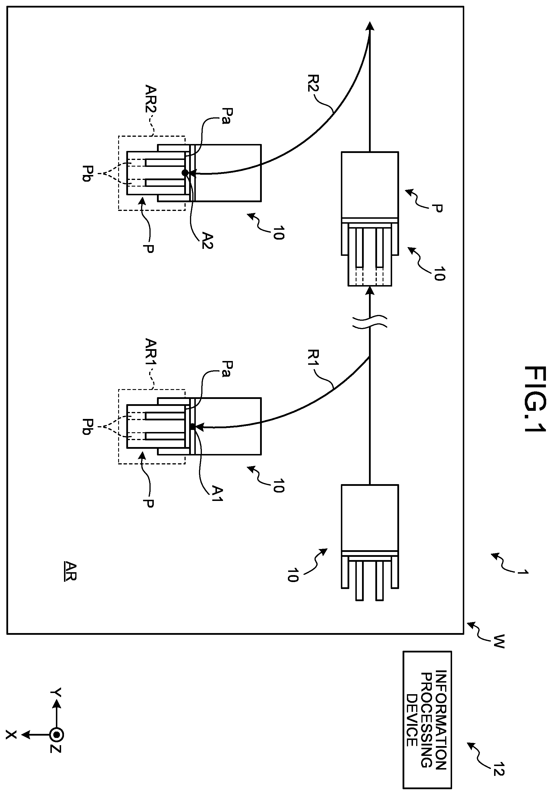 Patent US12602047 — Control method for mobile object, mobile object, and computer-readable storage medium — Figure 1