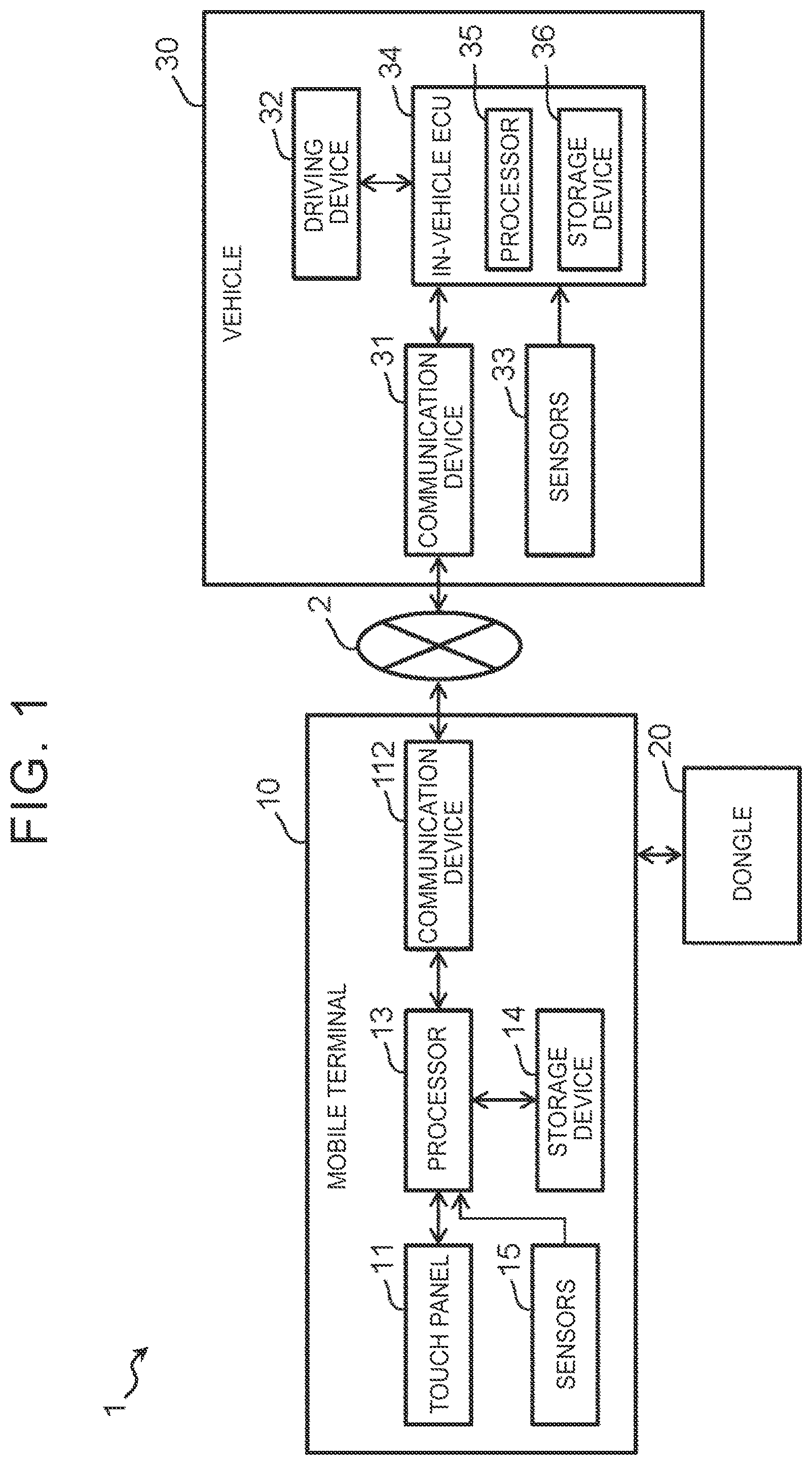 Patent US12602051 — Remote support system and mobile body — Figure 1