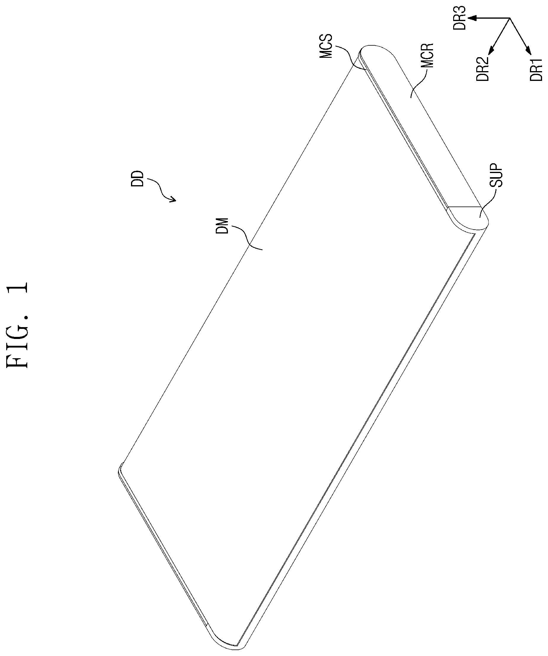 Patent US12602085 — Display device — Figure 1