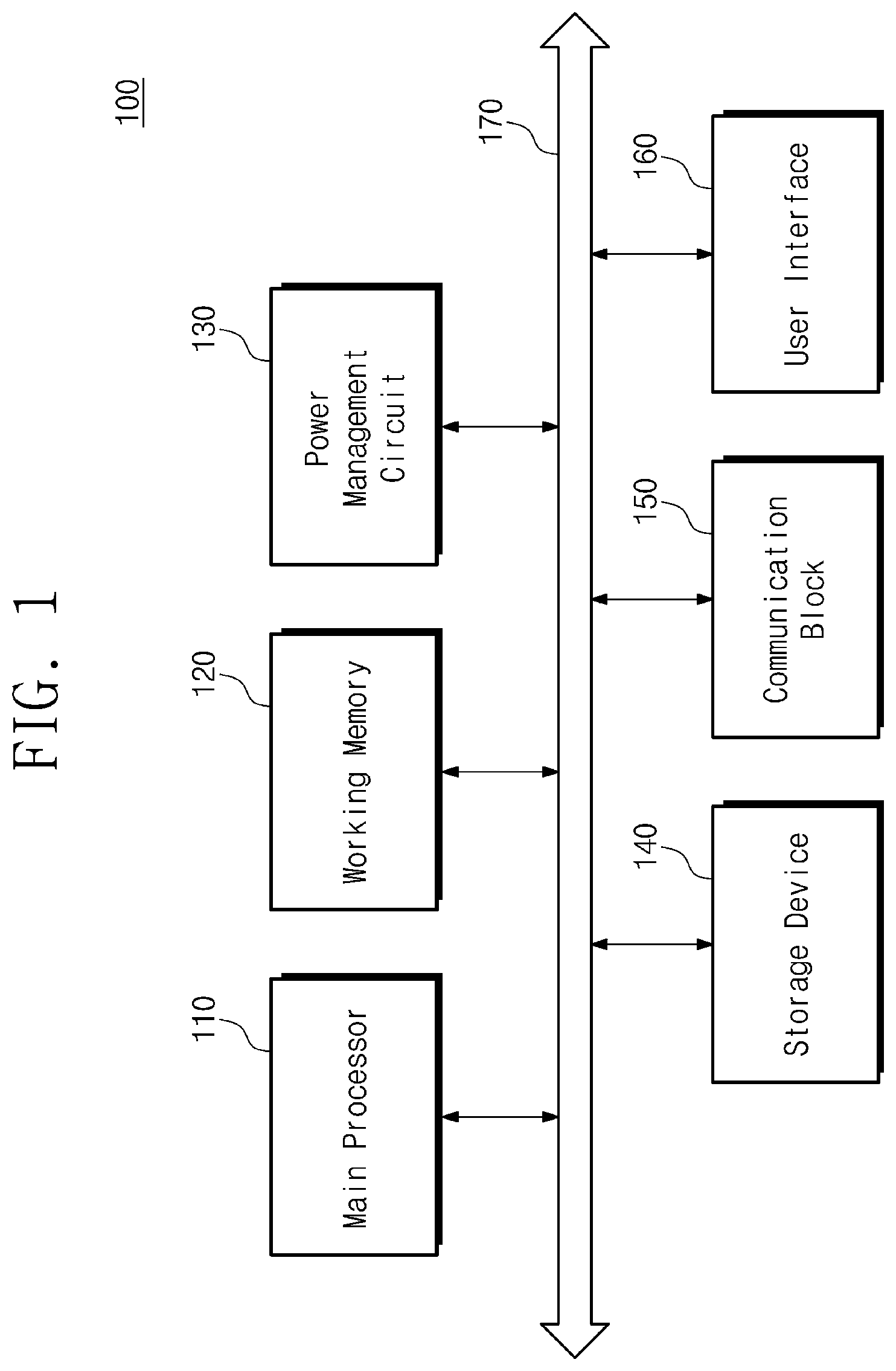 Patent US12602098 — Electronic circuit for outputting voltage based on a plurality of input voltages — Figure 1