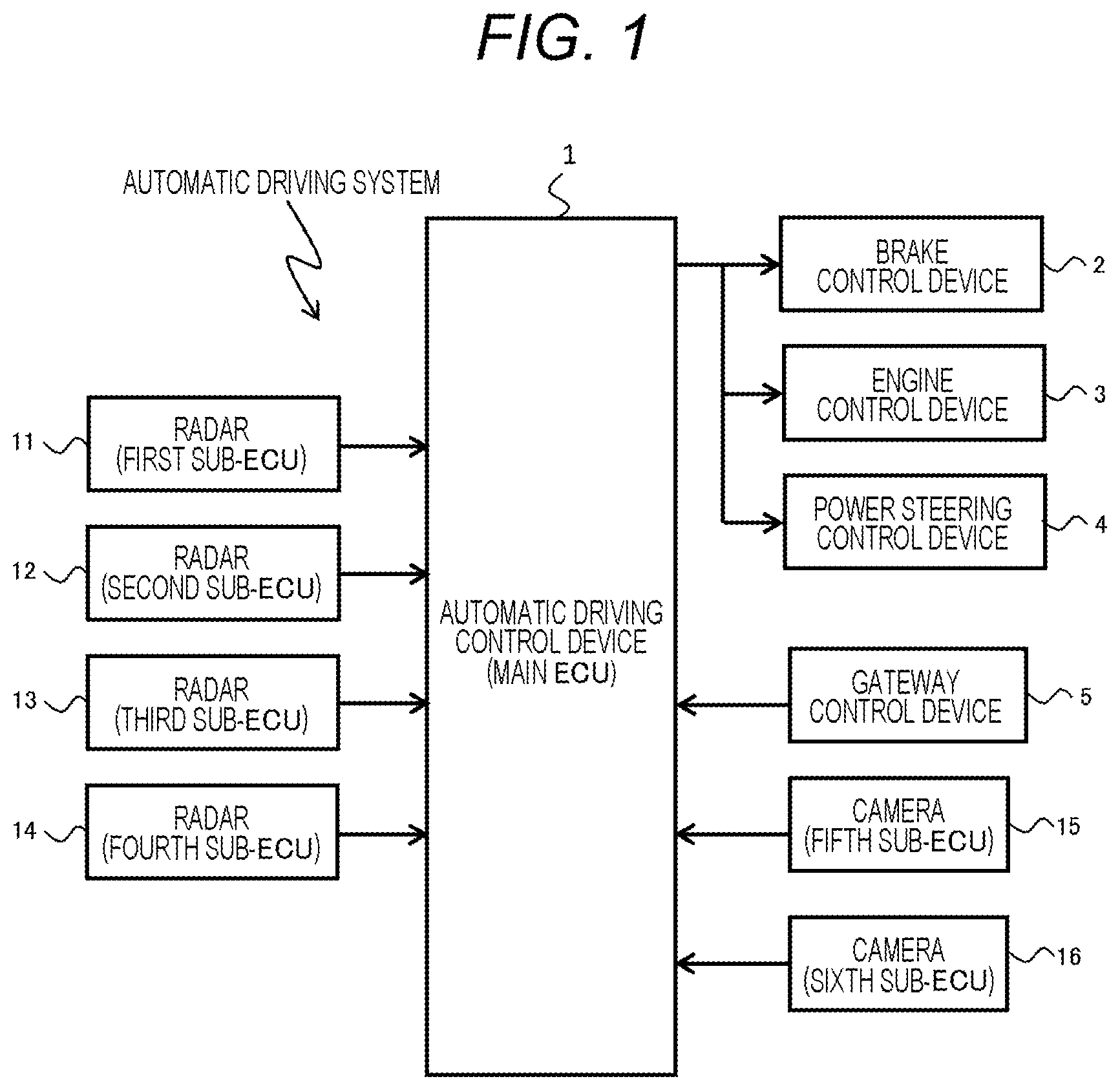 Patent US12602100 — Electronic module with communication-line controlled power supply for reducing dark current — Figure 1