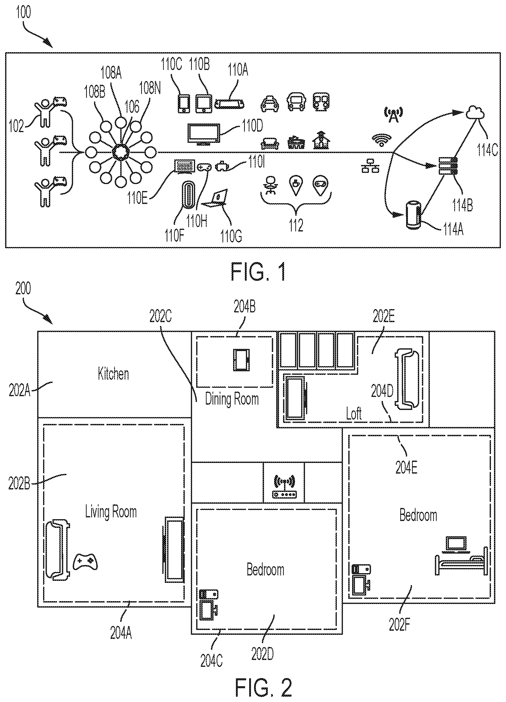 Patent US12602125 — Adjustable input modes for a handheld controller — Figure 1