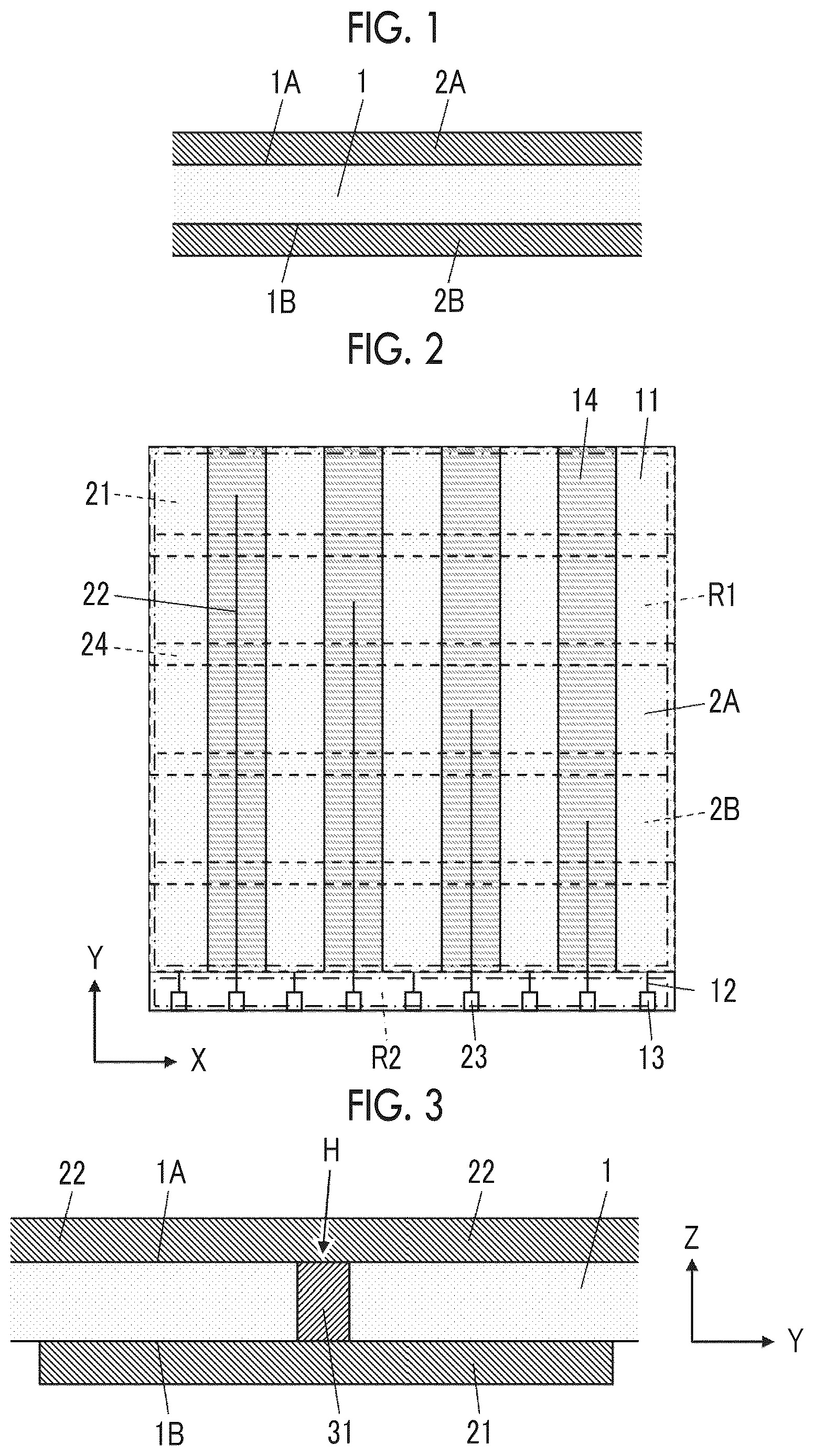 Patent US12602138 — Touch panel — Figure 1