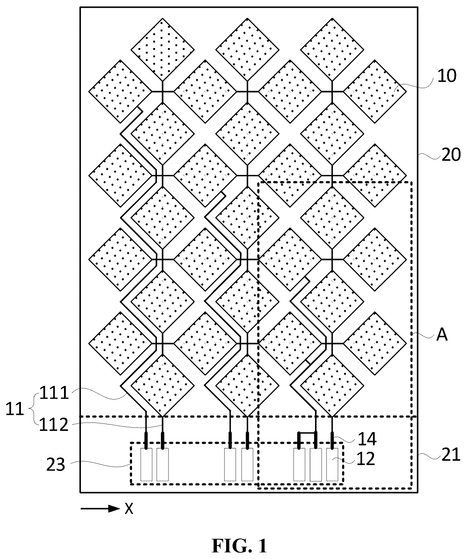 Patent US12602139 — Display panel and display device — Figure 1