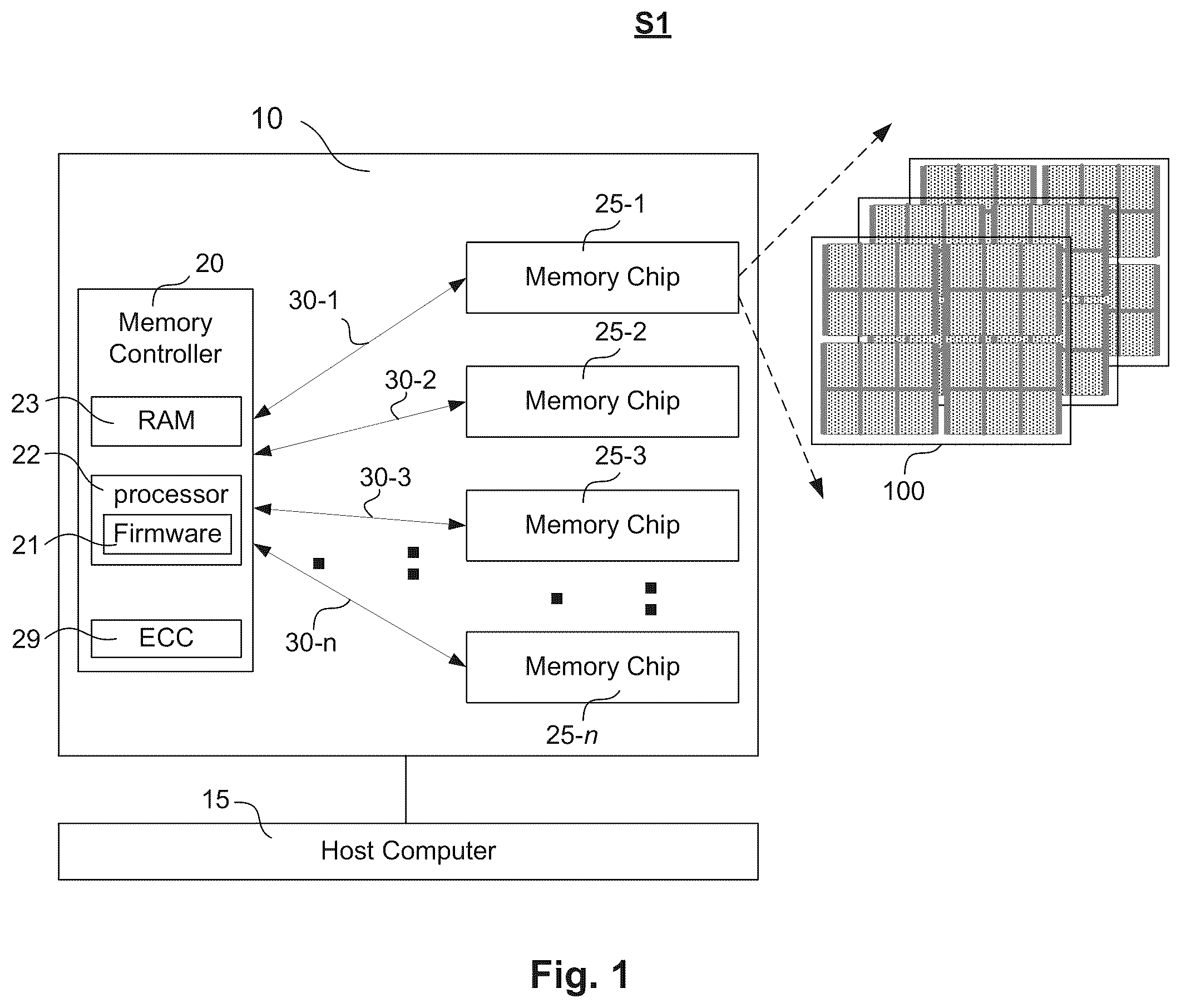 Patent US12602165 — Method of improving programming operations in 3D NAND systems — Figure 1