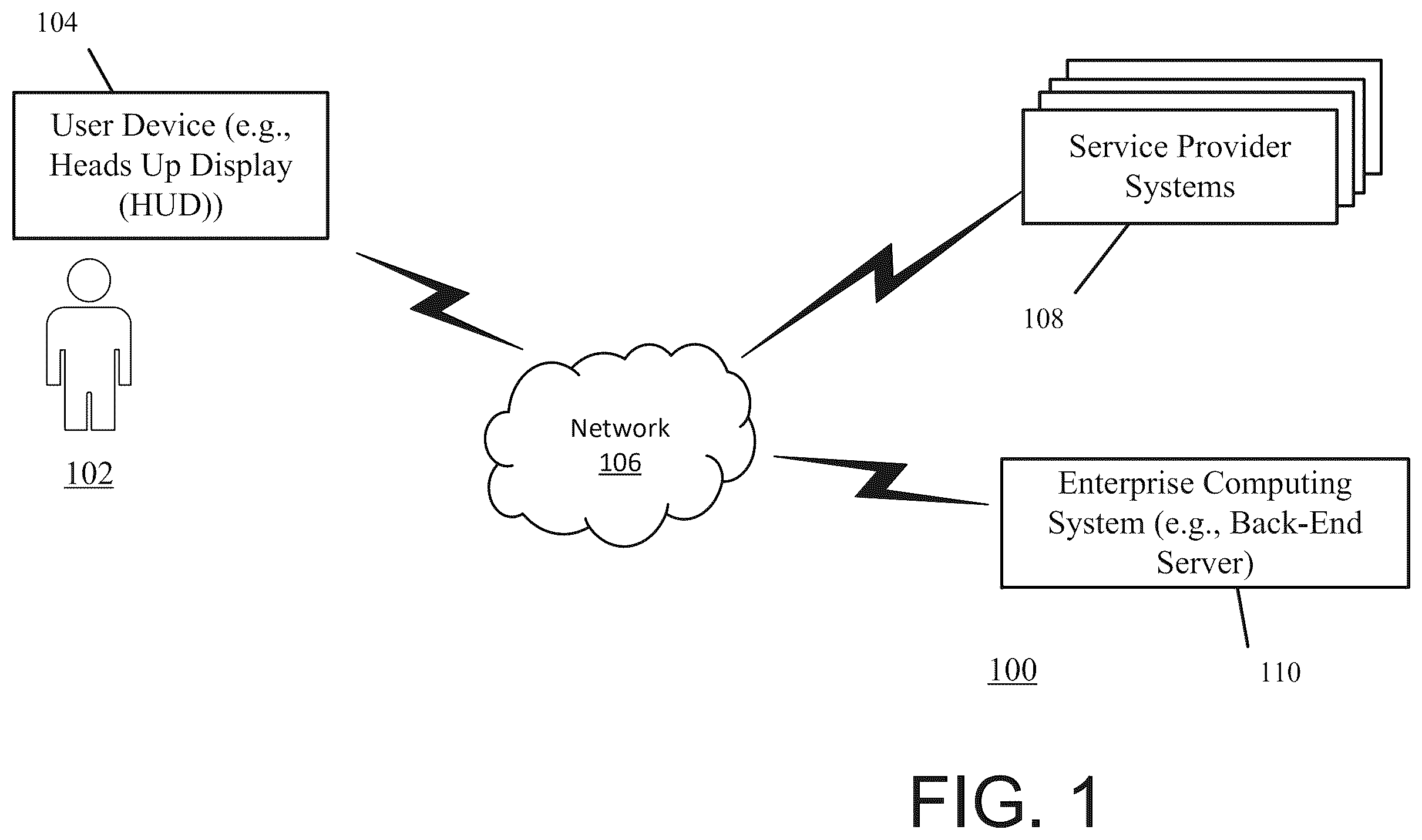 Patent US12602193 — Methods and systems for virtual assistance using a device — Figure 1