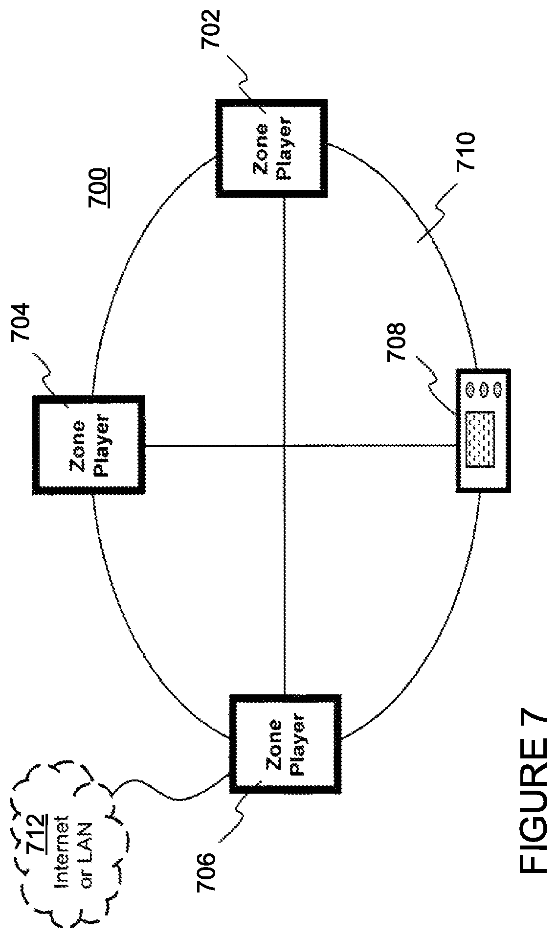 Patent US12602196 Figure 7 – Audio playback adjustment