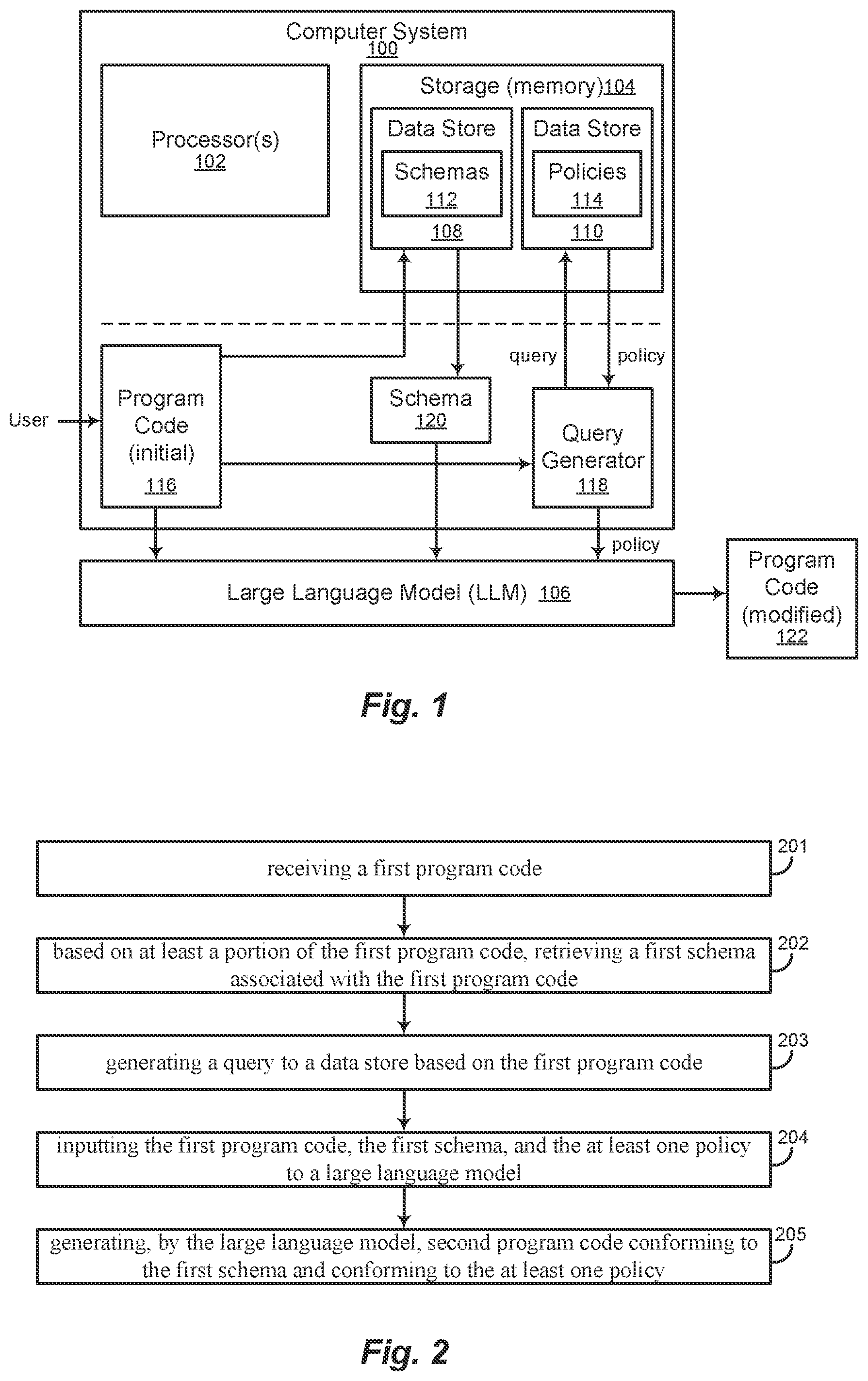 Patent US12602206 — Systems and methods for code generation — Figure 1