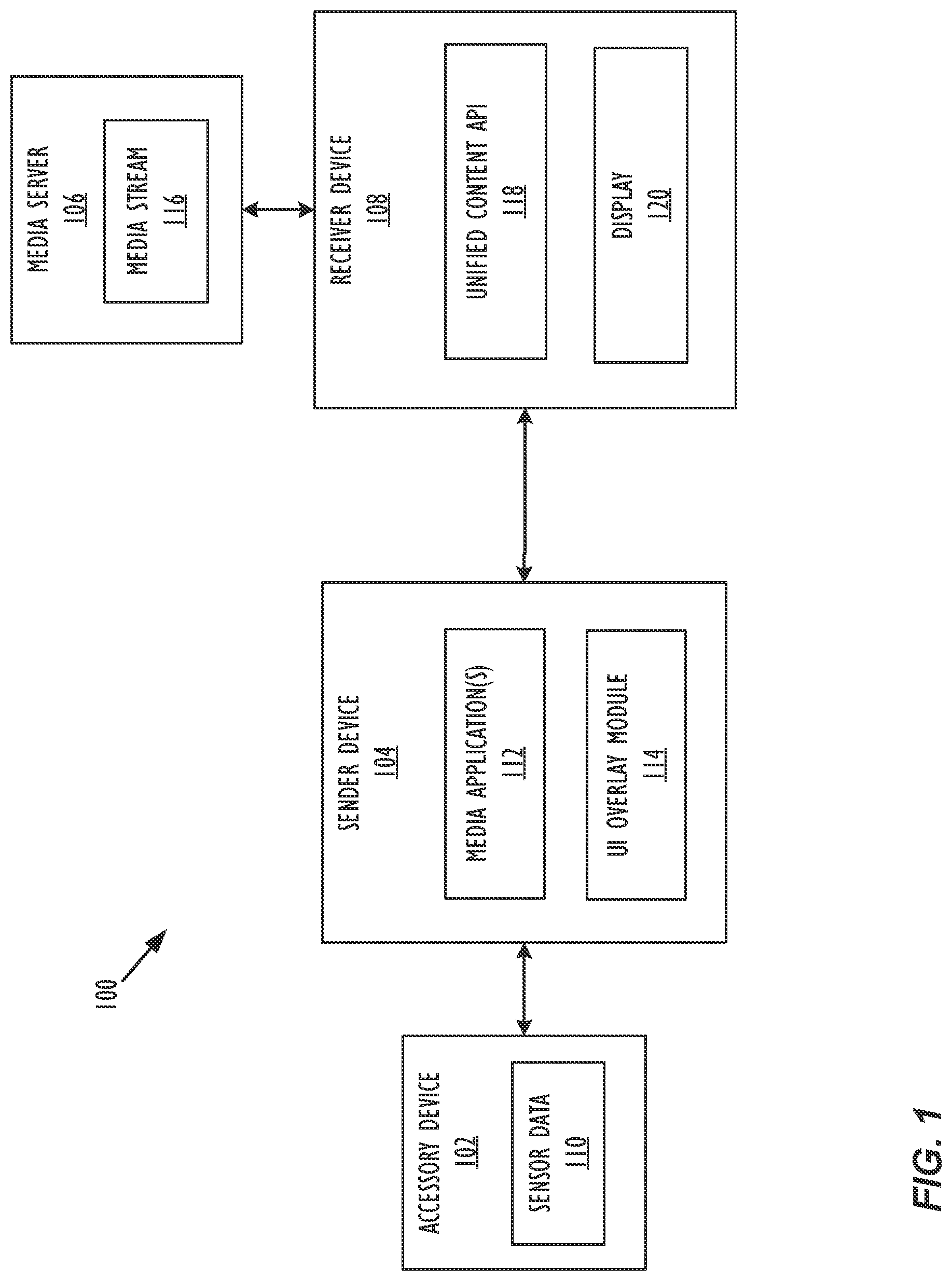 Patent US12602237 Figure 1 – User interface extendability over wireless protocol