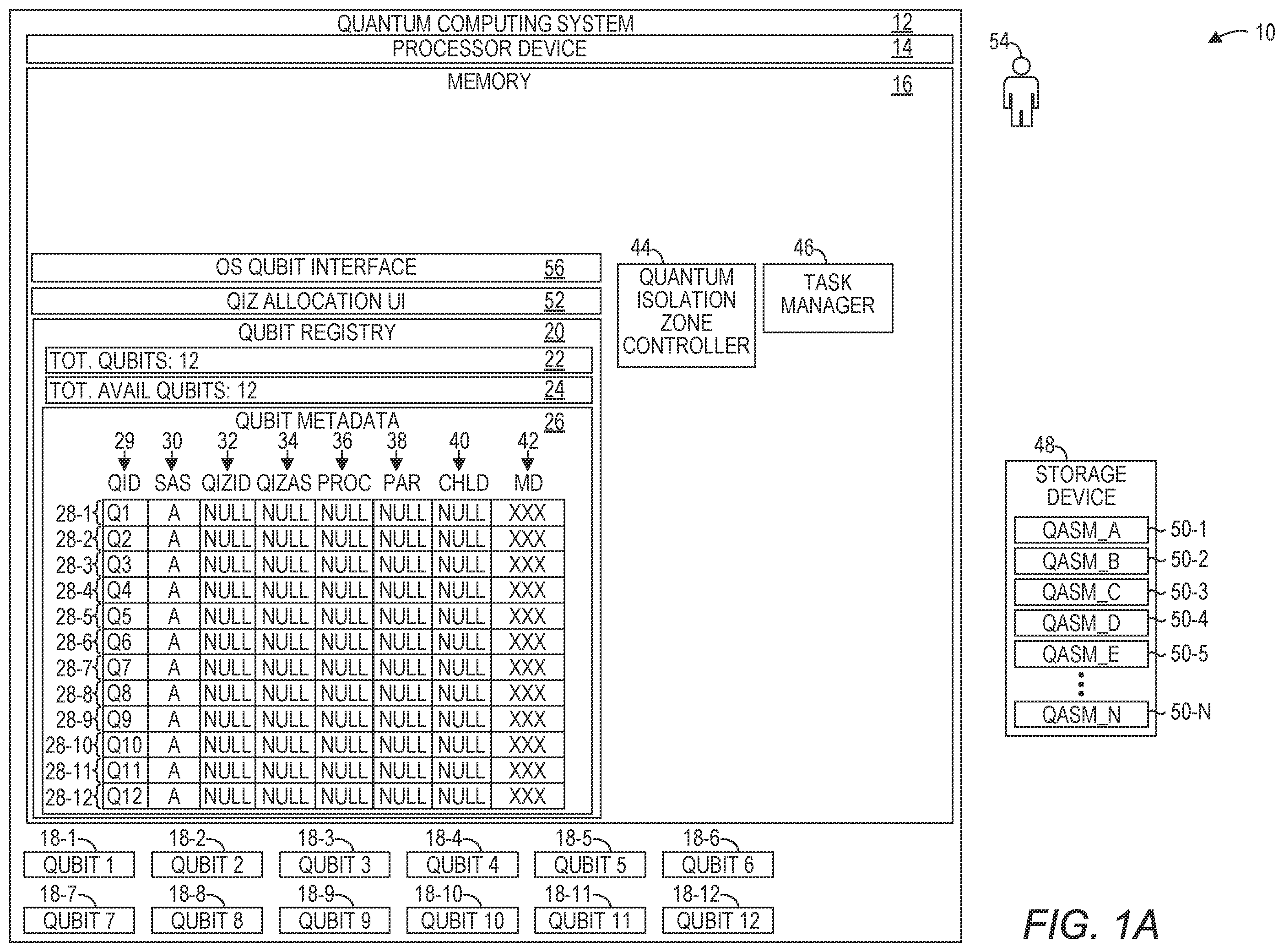 Patent US12602245 — Quantum isolation zoneslc — Figure 1