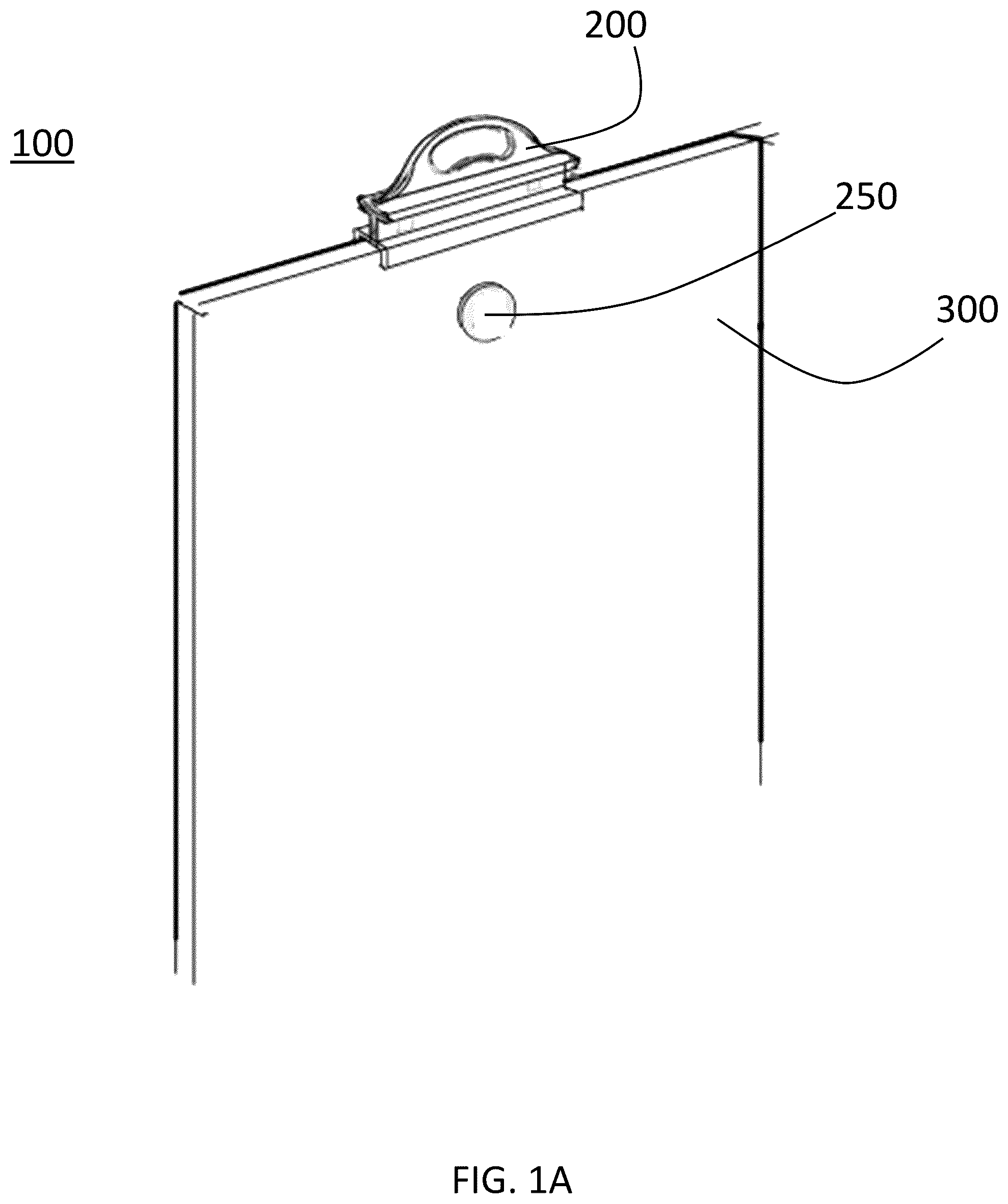 Patent US12602343 Figure 1 – Material display system and method
