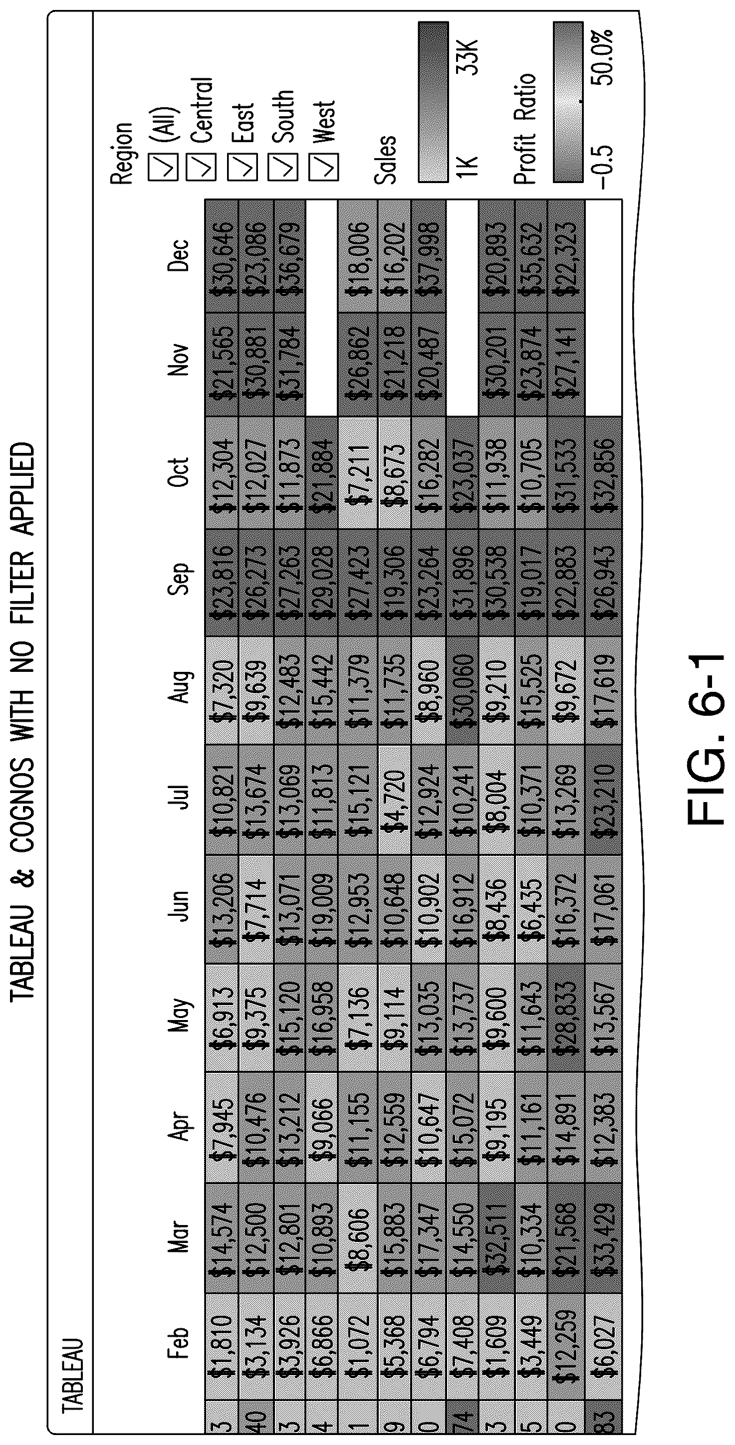 Patent US12602395 Figure 8 – Apparatus and method for filtering visualizations from or across different analytics platforms