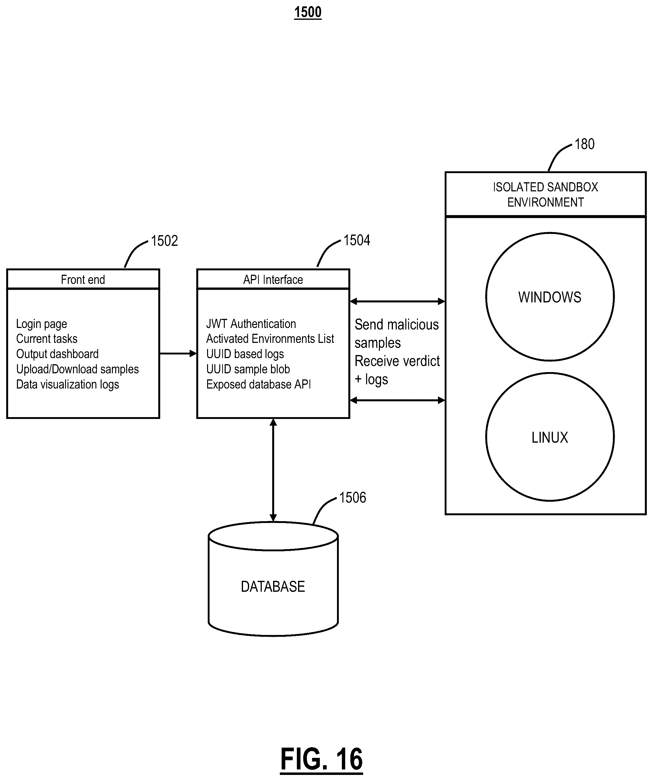 Patent US12602467 Figure 16 – In-memory scan for threat detection with binary instrumentation backed generic unpacking, decryption, and deobfuscation