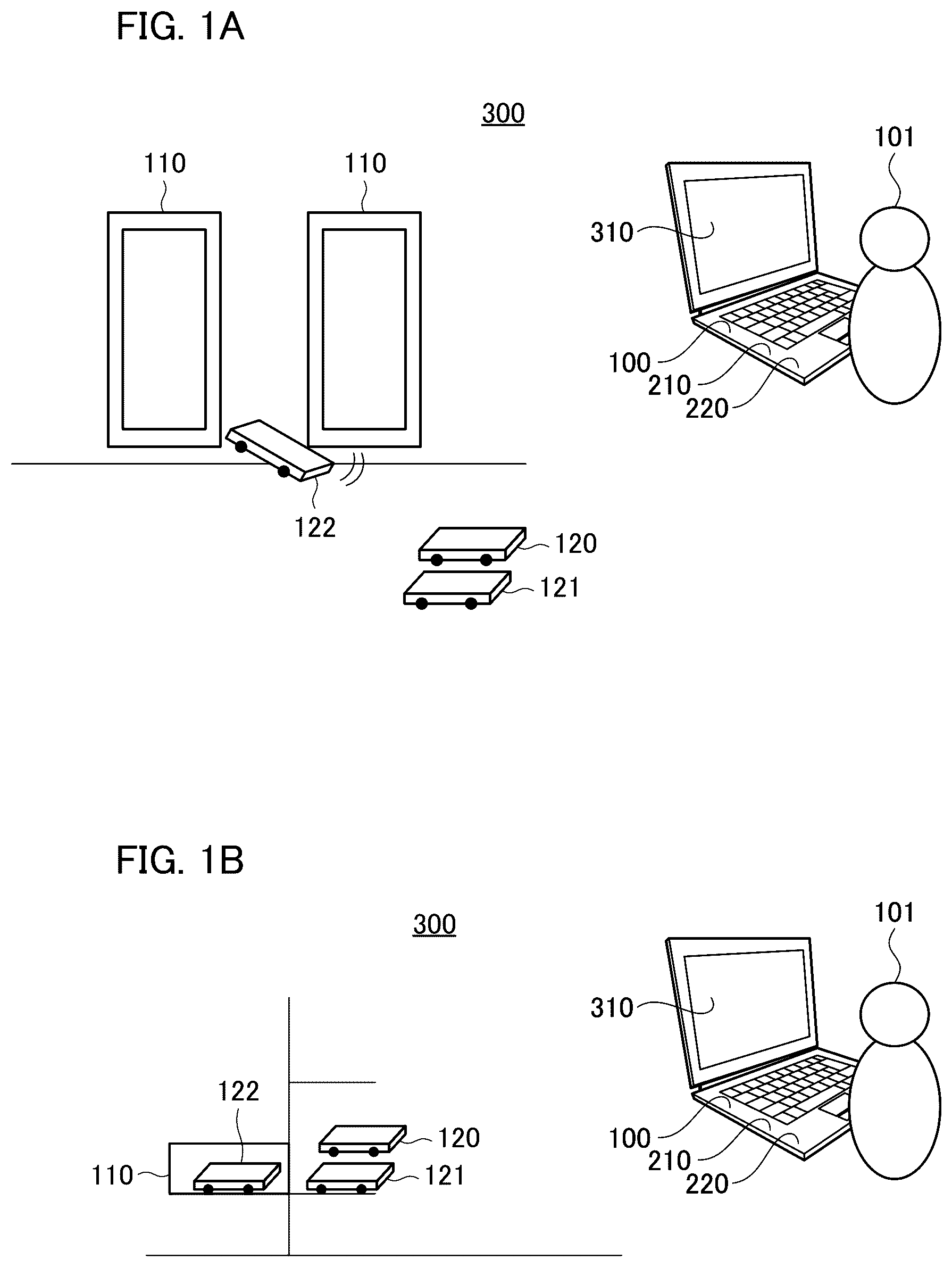 Patent US12602642 — Information processing device and information processing method determining control method for a plurality of movable apparatuses utilizing a facility — Figure 1