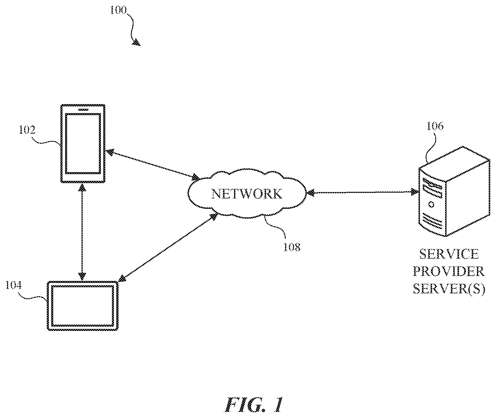 Patent US12602684 — End-to-end credential provisioning and transaction authorization — Figure 1