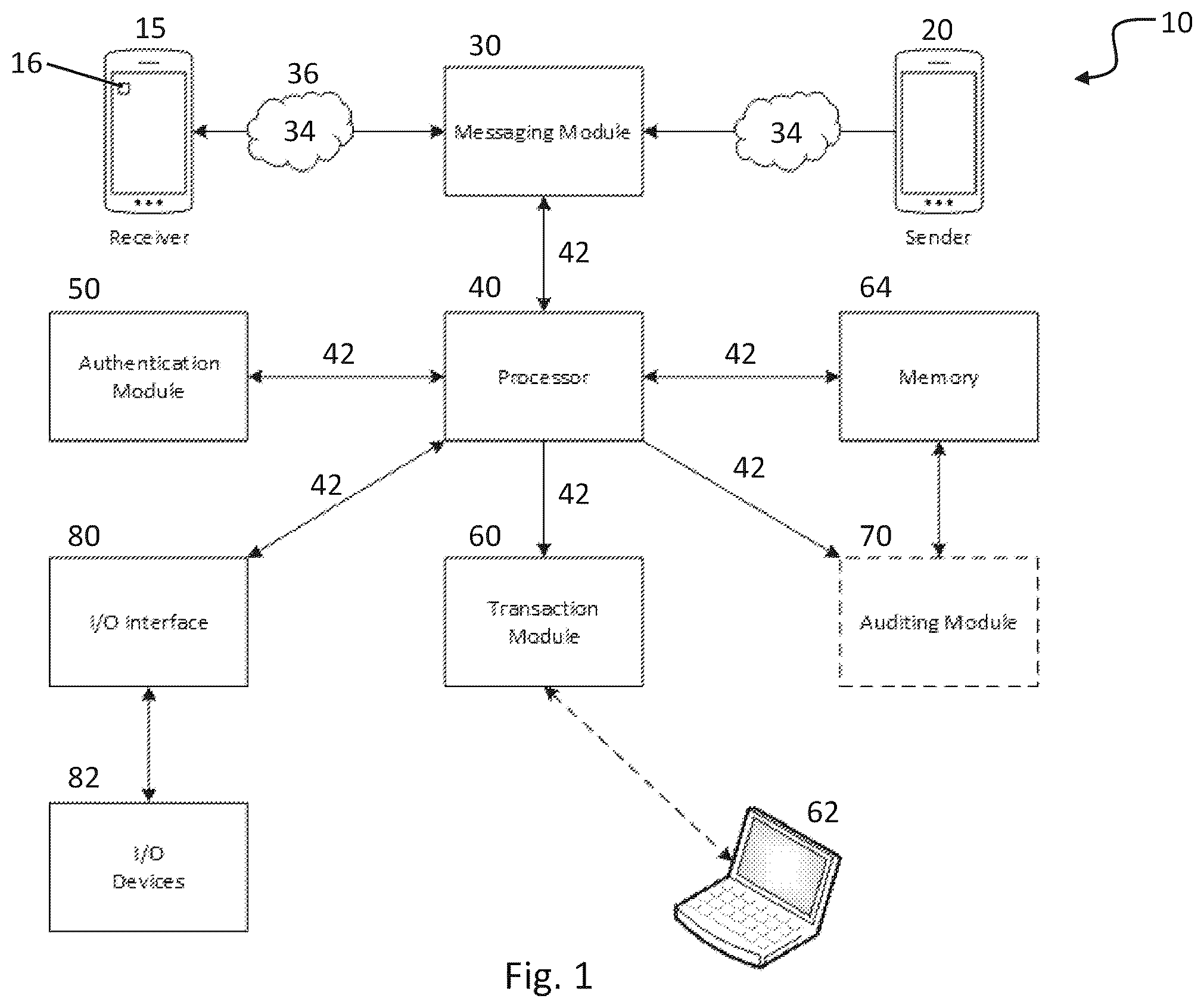 Patent US12602689 — System and method for confirming instructions over a communication channel — Figure 1