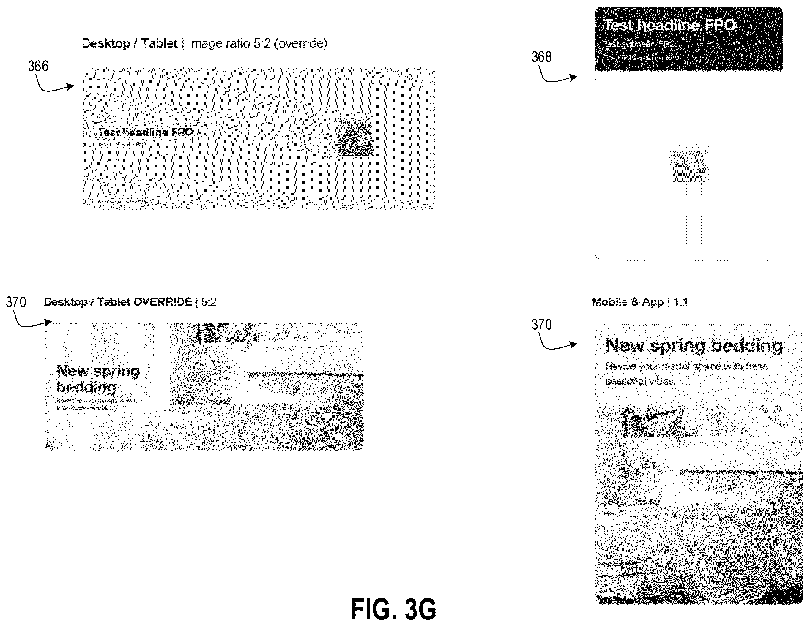 Patent US12602709 Figure 10 – Dynamically generating and serving content across different platforms