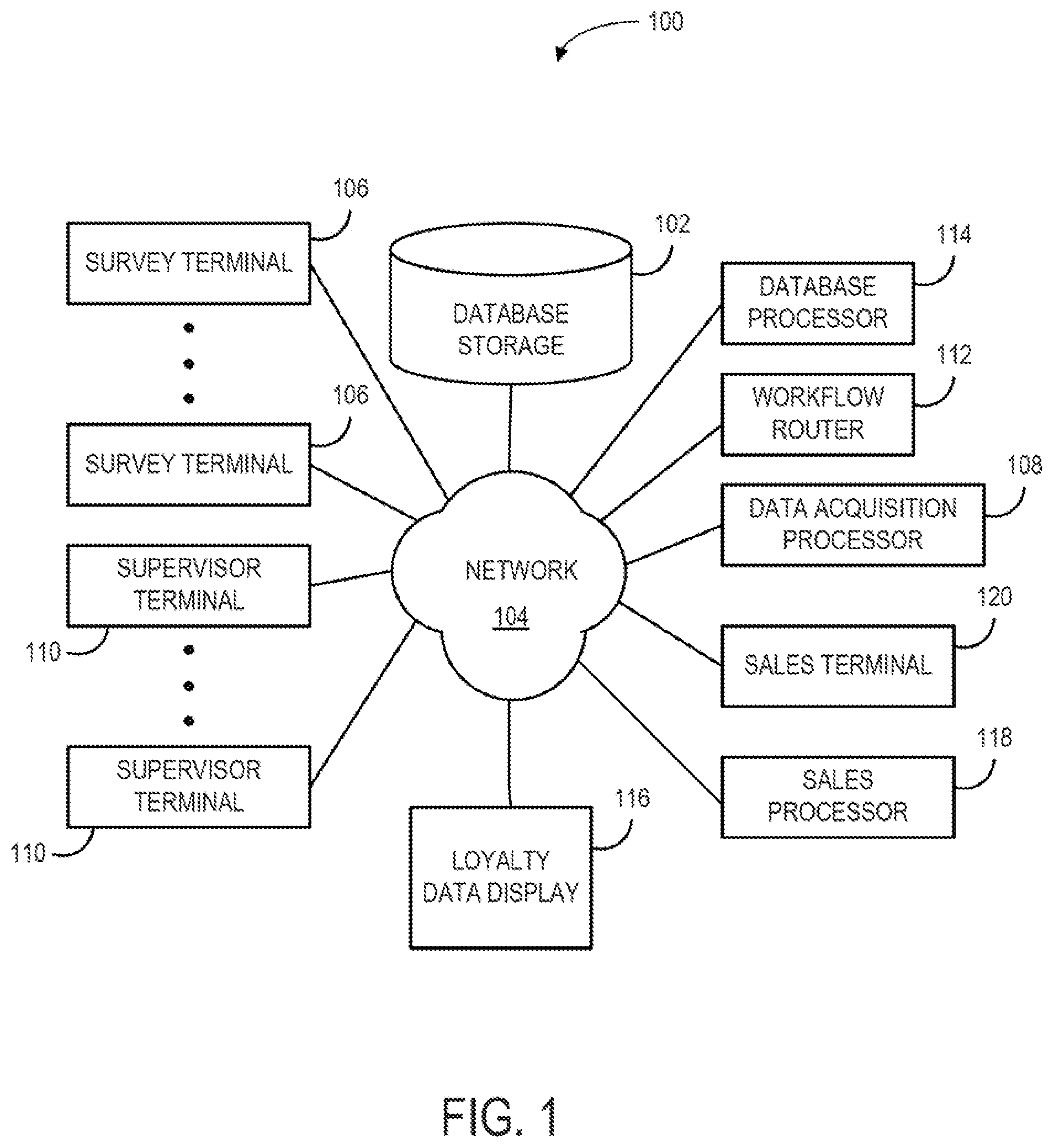Patent US12602727 — Interactive data system and process — Figure 1