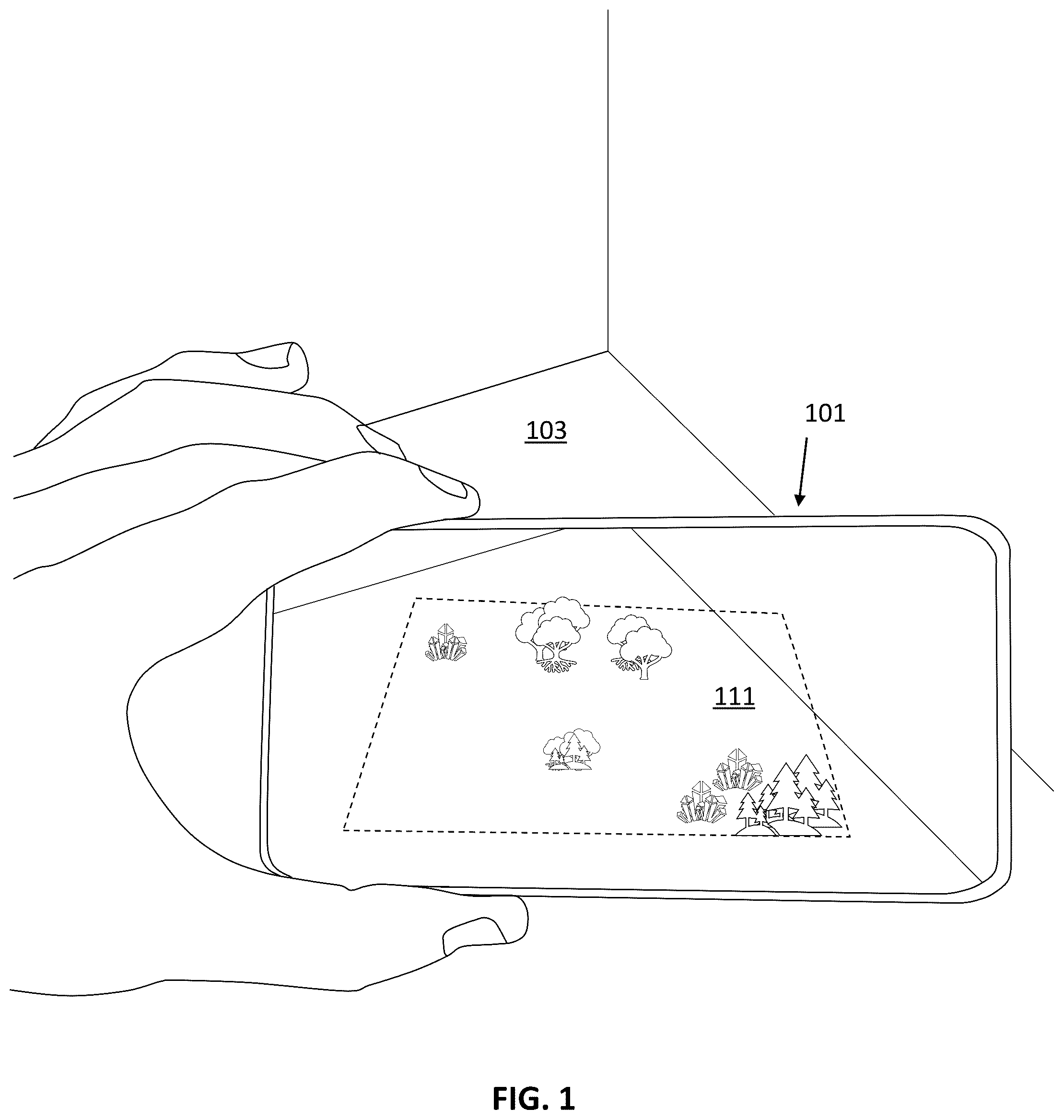 Patent US12602805 — Data transmission throttling and data quality updating for a slam device — Figure 1