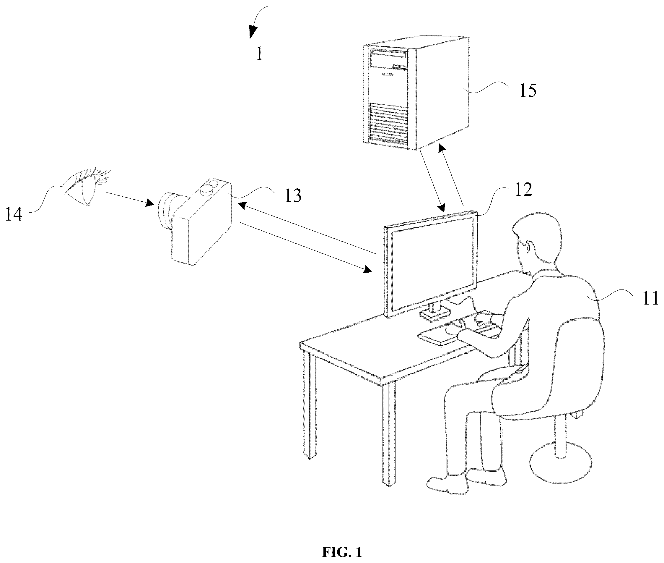 Patent US12602809 — Measuring method and measuring apparatus of blood vessel diameter of fundus image — Figure 1