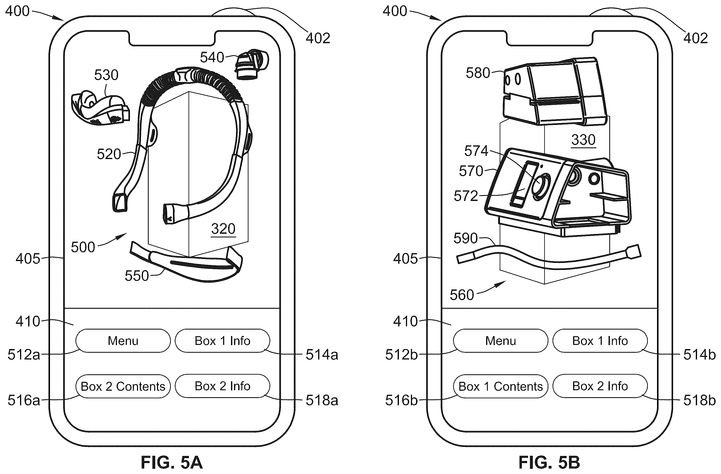 Patent US12602839 Figure 6 – Systems and methods for retrieving information associated with contents of a container using augmented reality