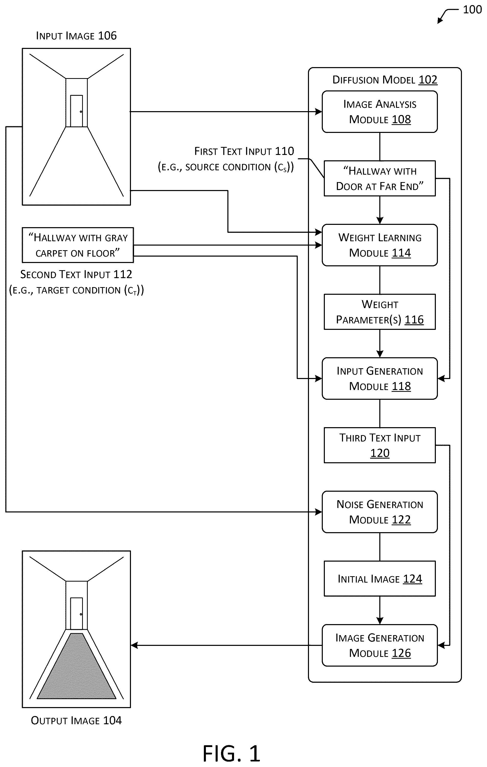 Patent US12602851 — Systems for incorporating objects into background images — Figure 1