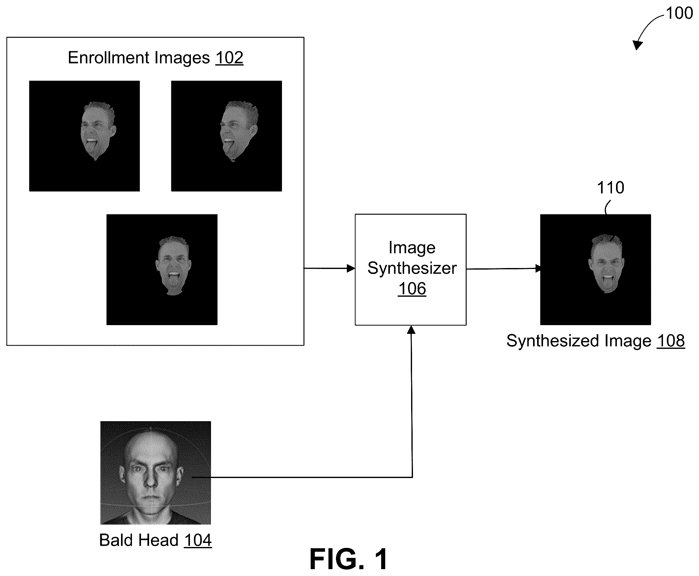 Patent US12602857 — Generating image data — Figure 1