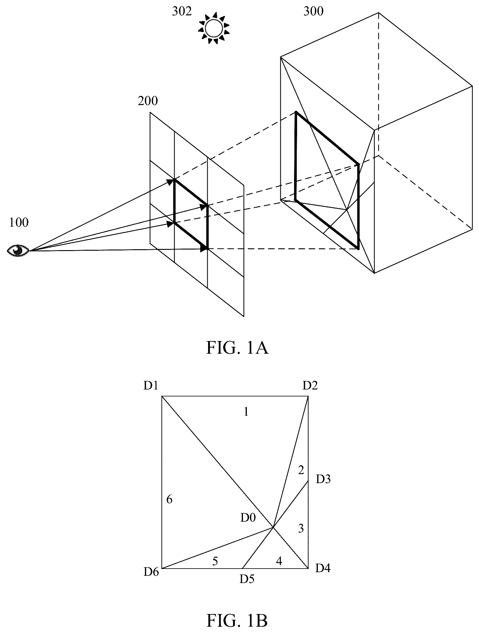 Patent US12602858 — Rendering method and apparatus, and device — Figure 1
