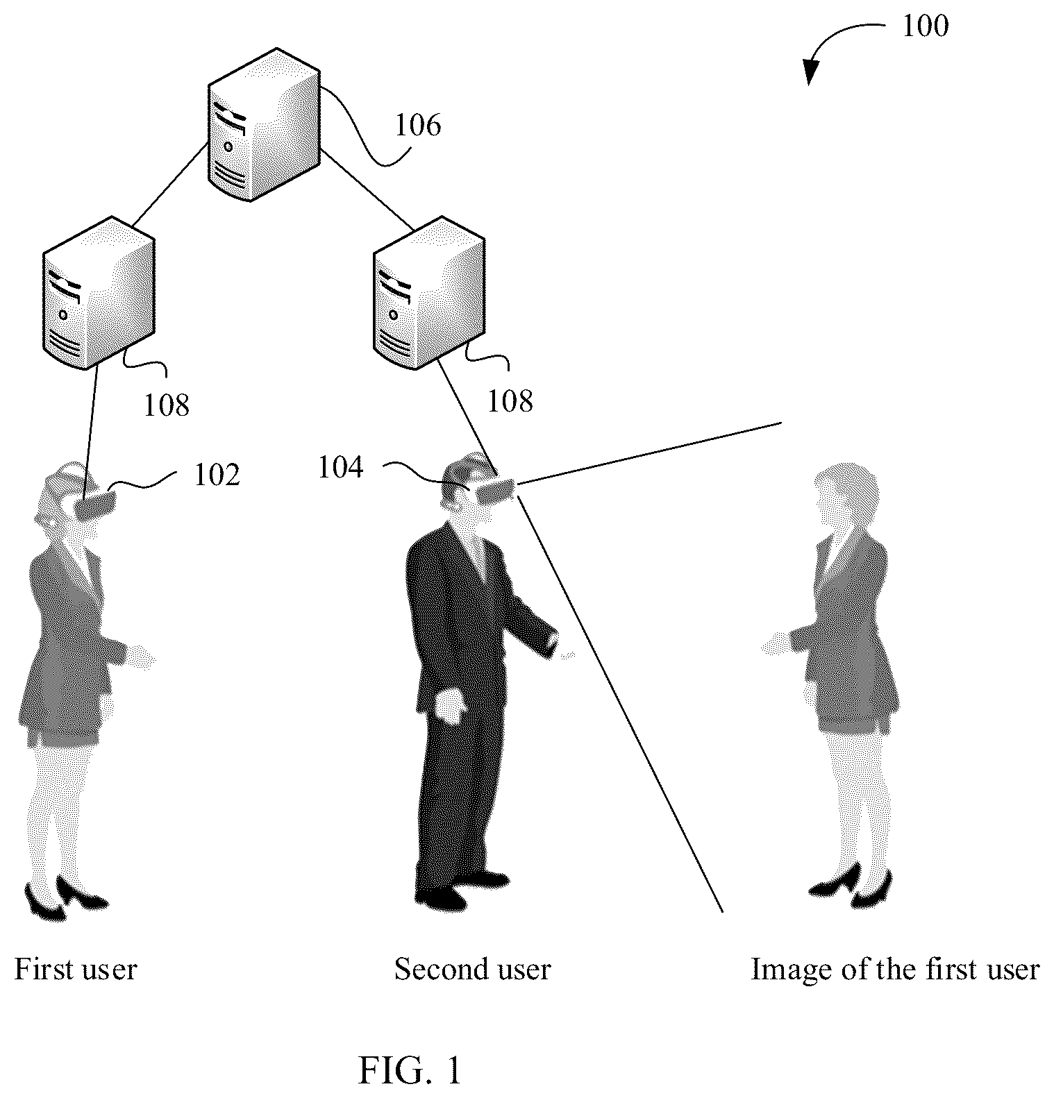 Patent US12602868 — Remote reproduction method, system, and apparatus, device, medium, and program product — Figure 1