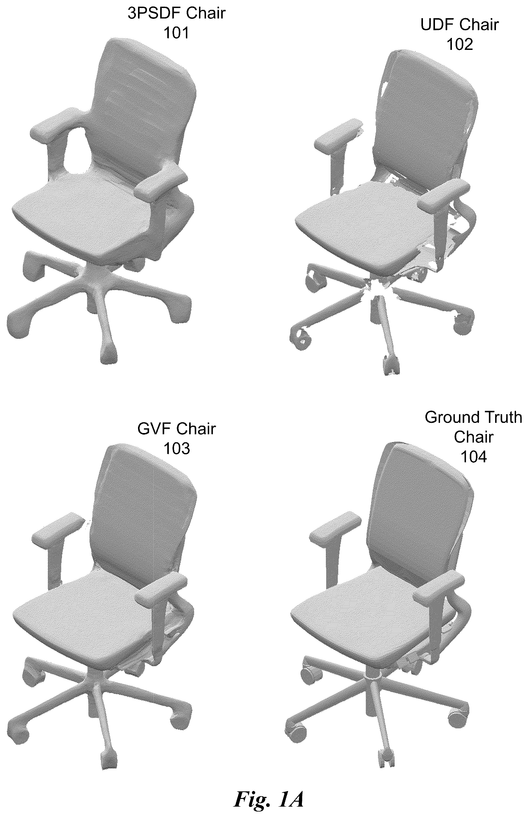 Patent US12602890 — Neural vector fields for 3D shape generation — Figure 1